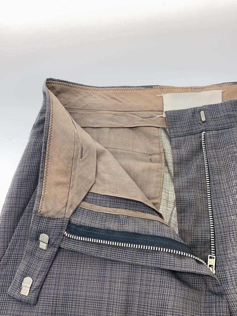 Maison Margiela Plaid Straight Leg Wool Pants Size 27" / US 4 / IT 40 - 4 Thumbnail