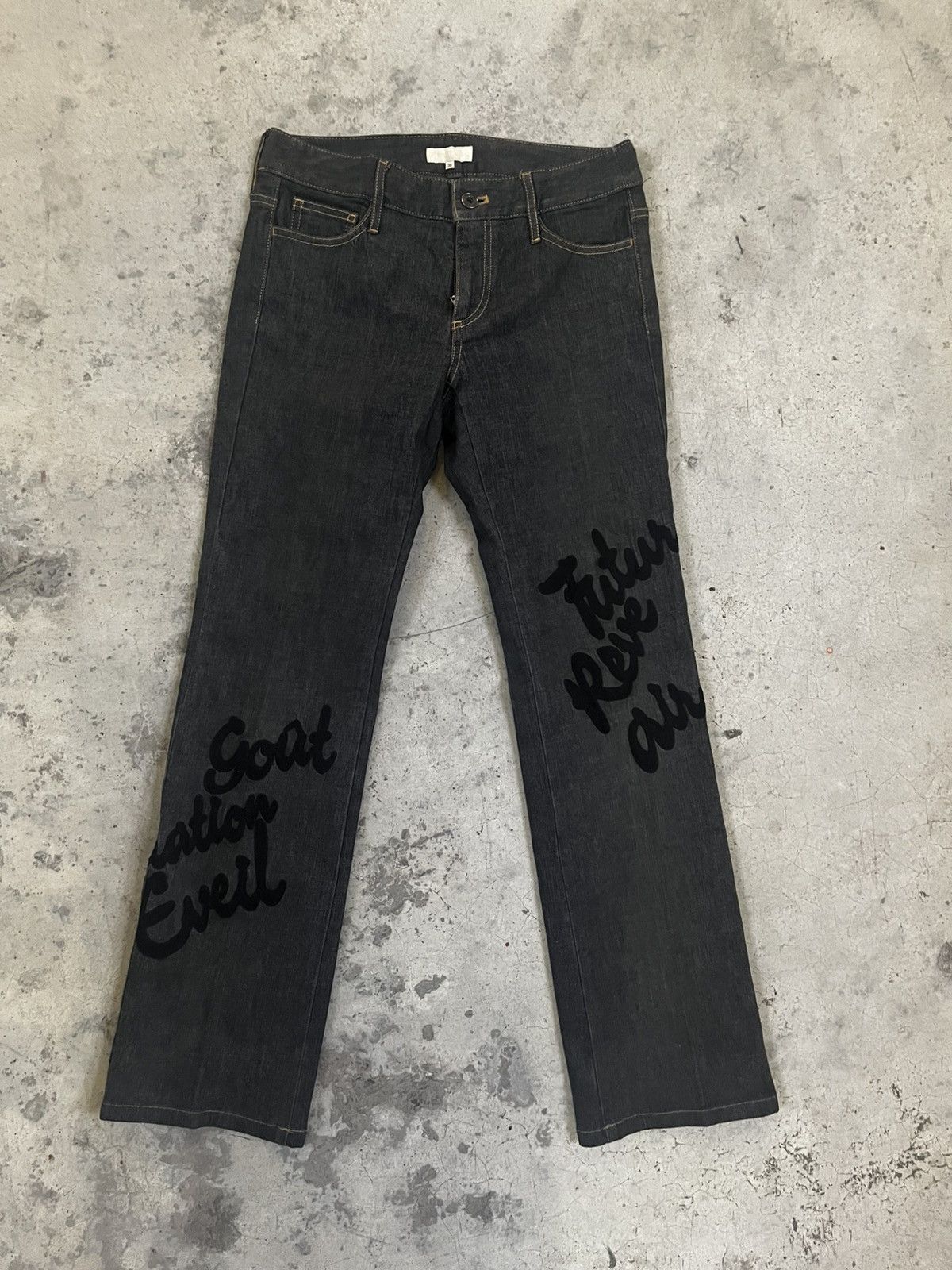 Japanese Brand "Fragile" Japan distressed jean Size US 30 / EU 46 - 1 Thumbnail