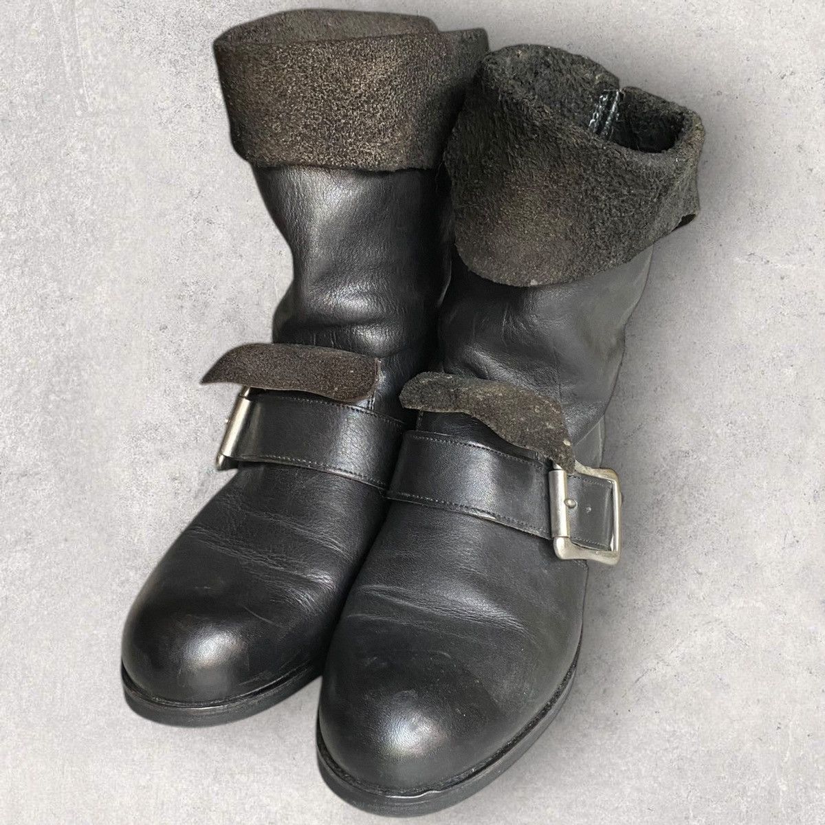 Yohji Yamamoto Yohji Yamamoto Biker Boots Size US 5 / IT 35 - 1 Thumbnail