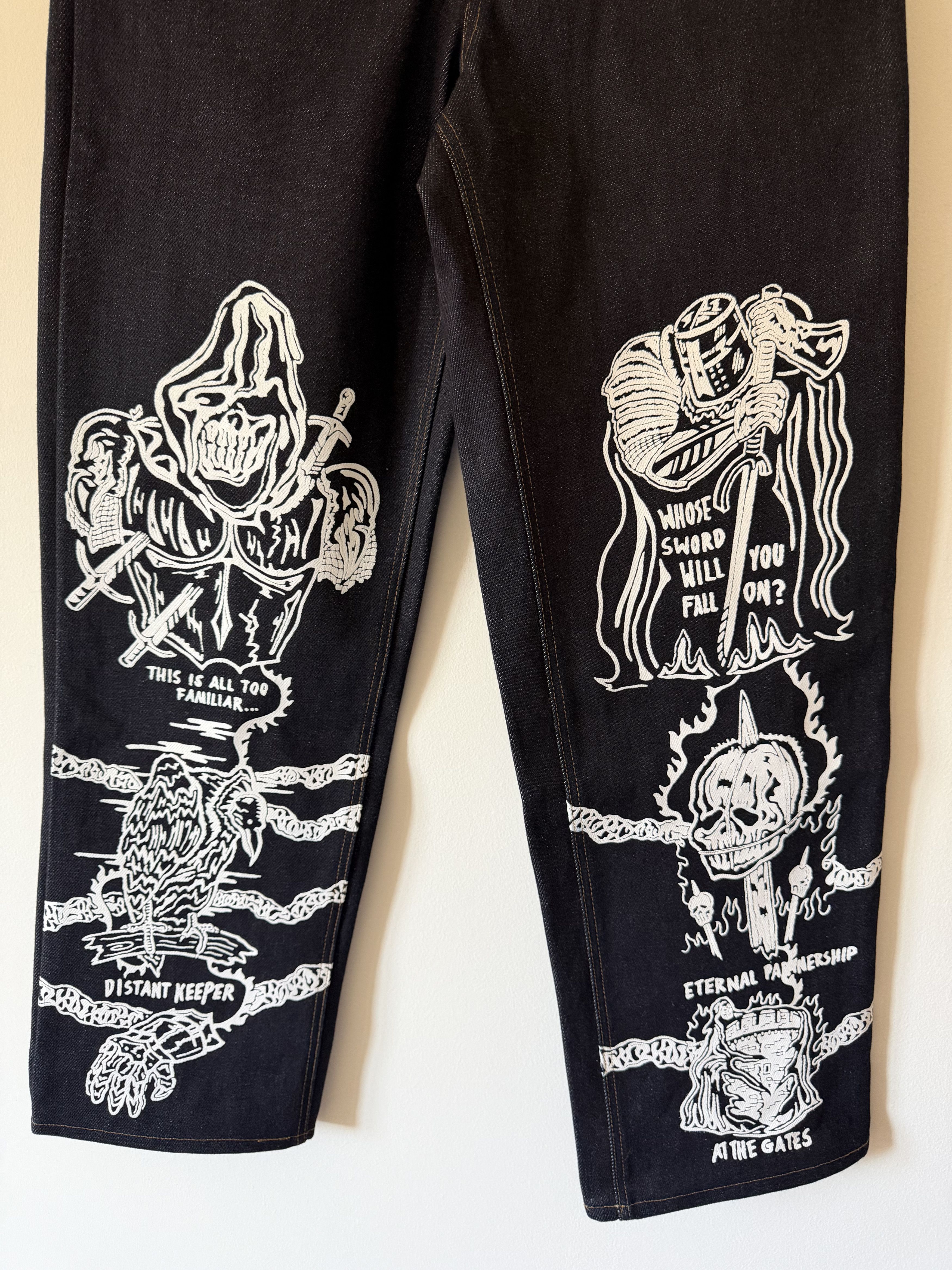 Warren Lotas Warren Lotas Sabata 2.0 Denim Jeans in Dark Wash Size US 32 / EU 48 - 3 Thumbnail