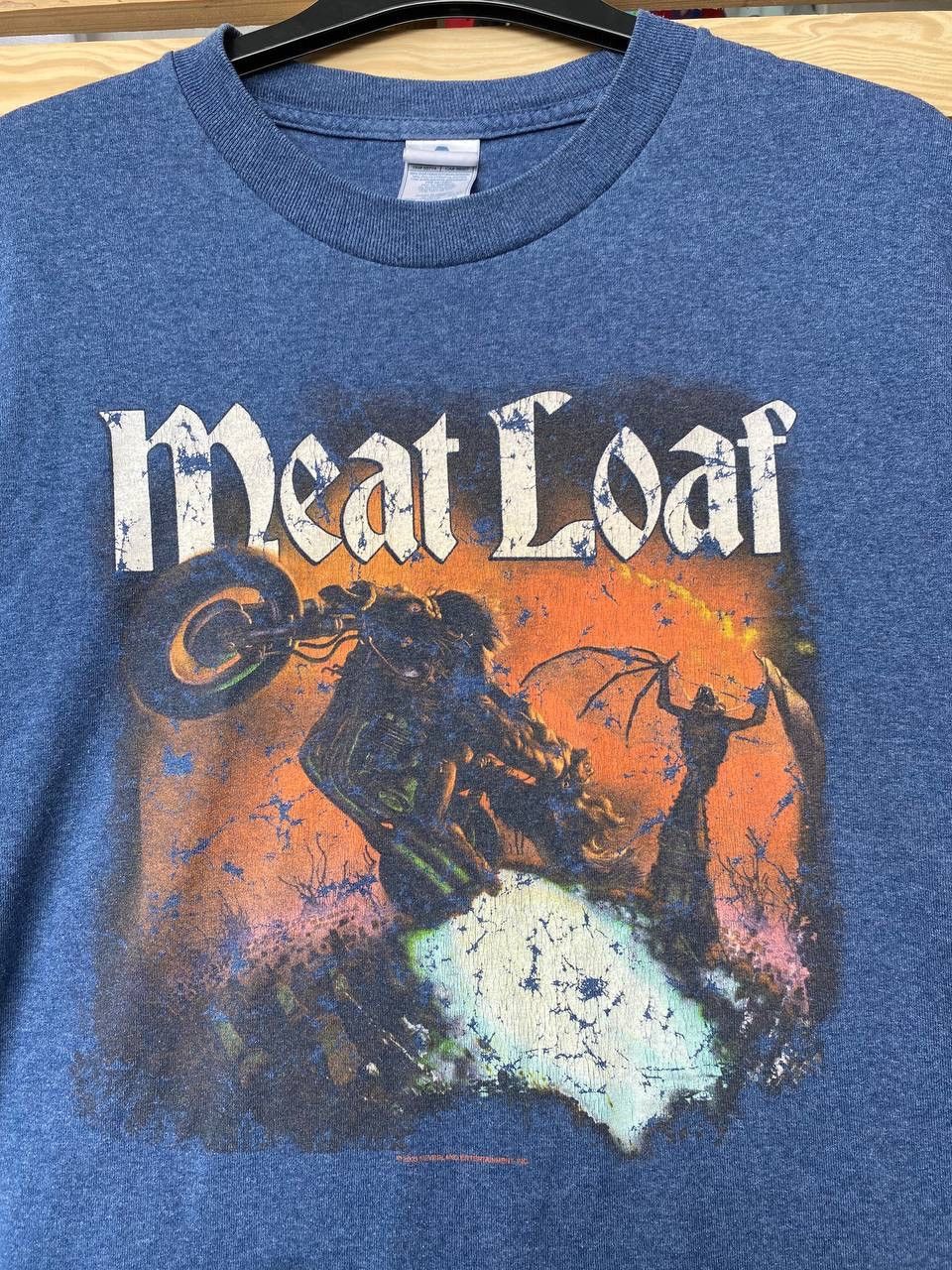 Band Tees × Vintage Vintage Meat Loaf 2003 Tour Tee 90s Size US L / EU 52-54 / 3 - 3 Thumbnail