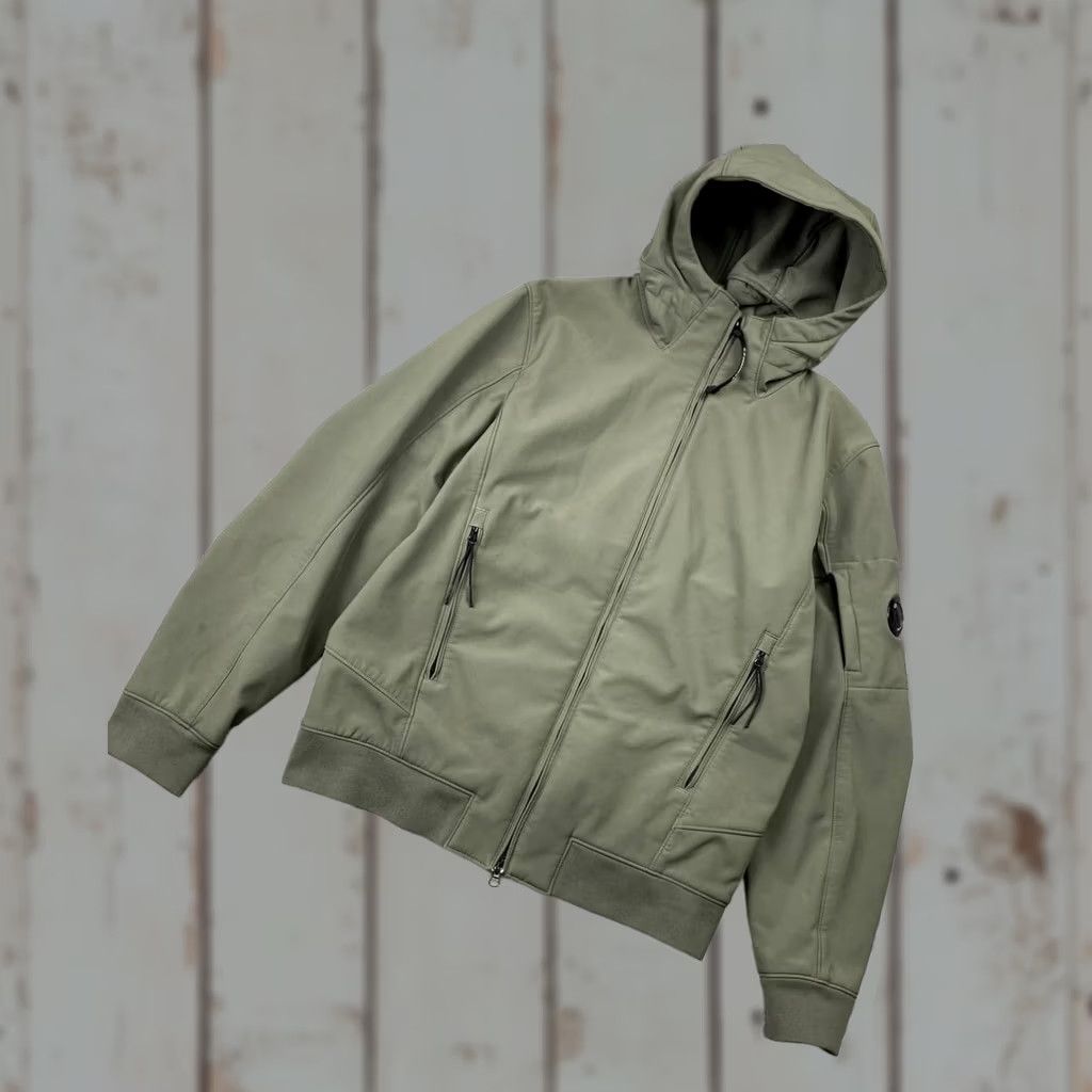 Vintage CP Company Jacket Men Size 52 Olive Green Fleece Lined Nylon Shell Logo Puffer Winter Size US L / EU 52-54 / 3 - 1 Thumbnail