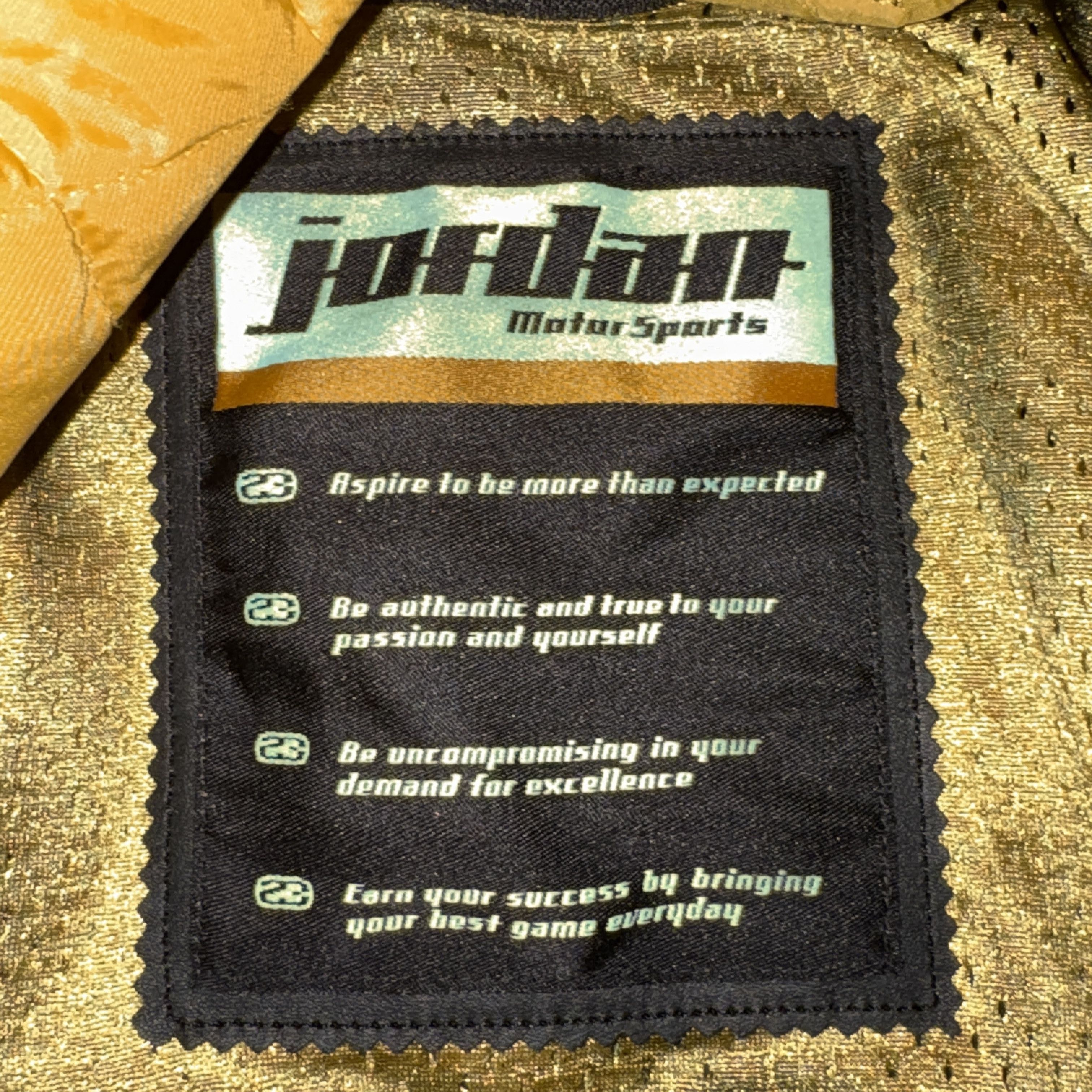 Joe Rocket Joe Rocket Jordan Motorsports Leather Motorcycle Jacket Size US M / EU 48-50 / 2 - 15 Thumbnail