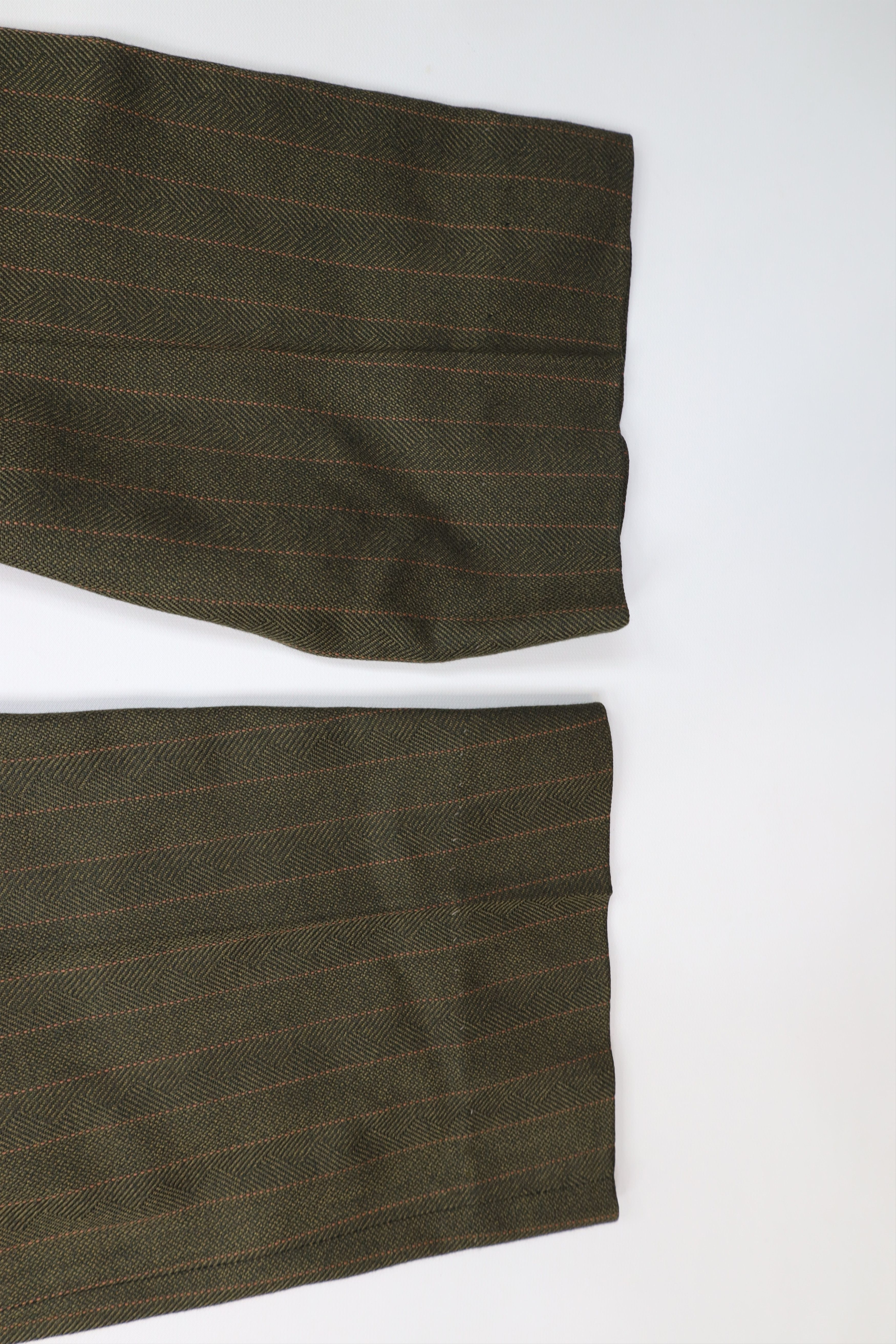 Vintage Vintage 60s 70s Streetwear Wool Pinstriped Chino Pants USA Size US 36 / EU 52 - 14 Thumbnail