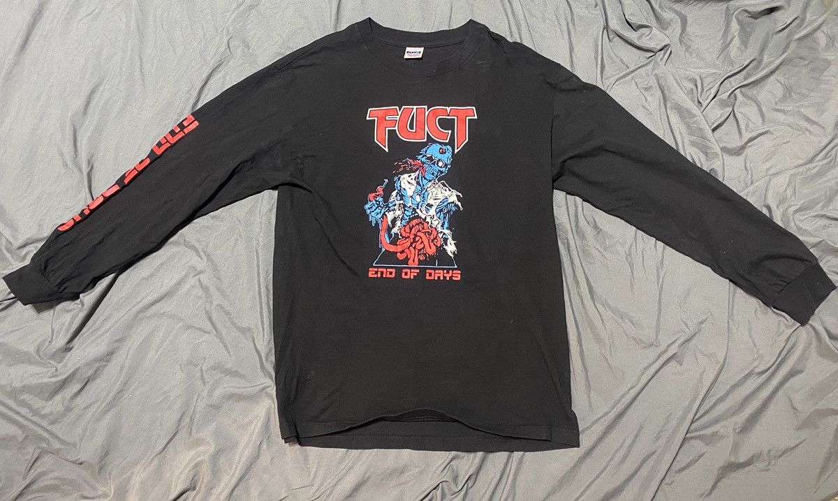 FUCT Fuct “End of days” U.S tour long sleeve shirt 2018 Size US L / EU 52-54 / 3 - 3 Thumbnail