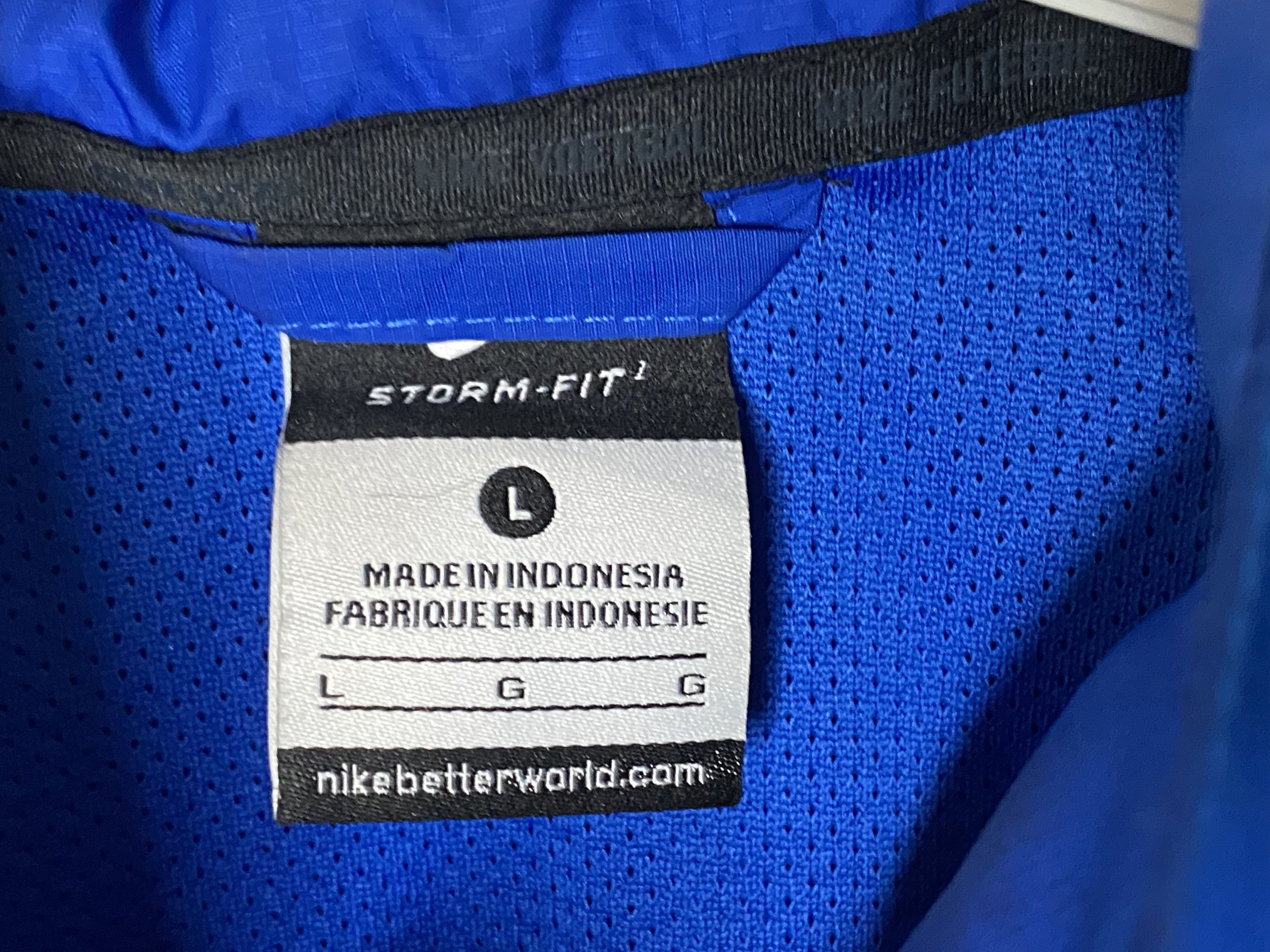 Nike × UEFA ENGLAND 2015 TRAINING WINDBREAKER JACKET FOOTBALL SOCCER Size US L / EU 52-54 / 3 - 5 Thumbnail