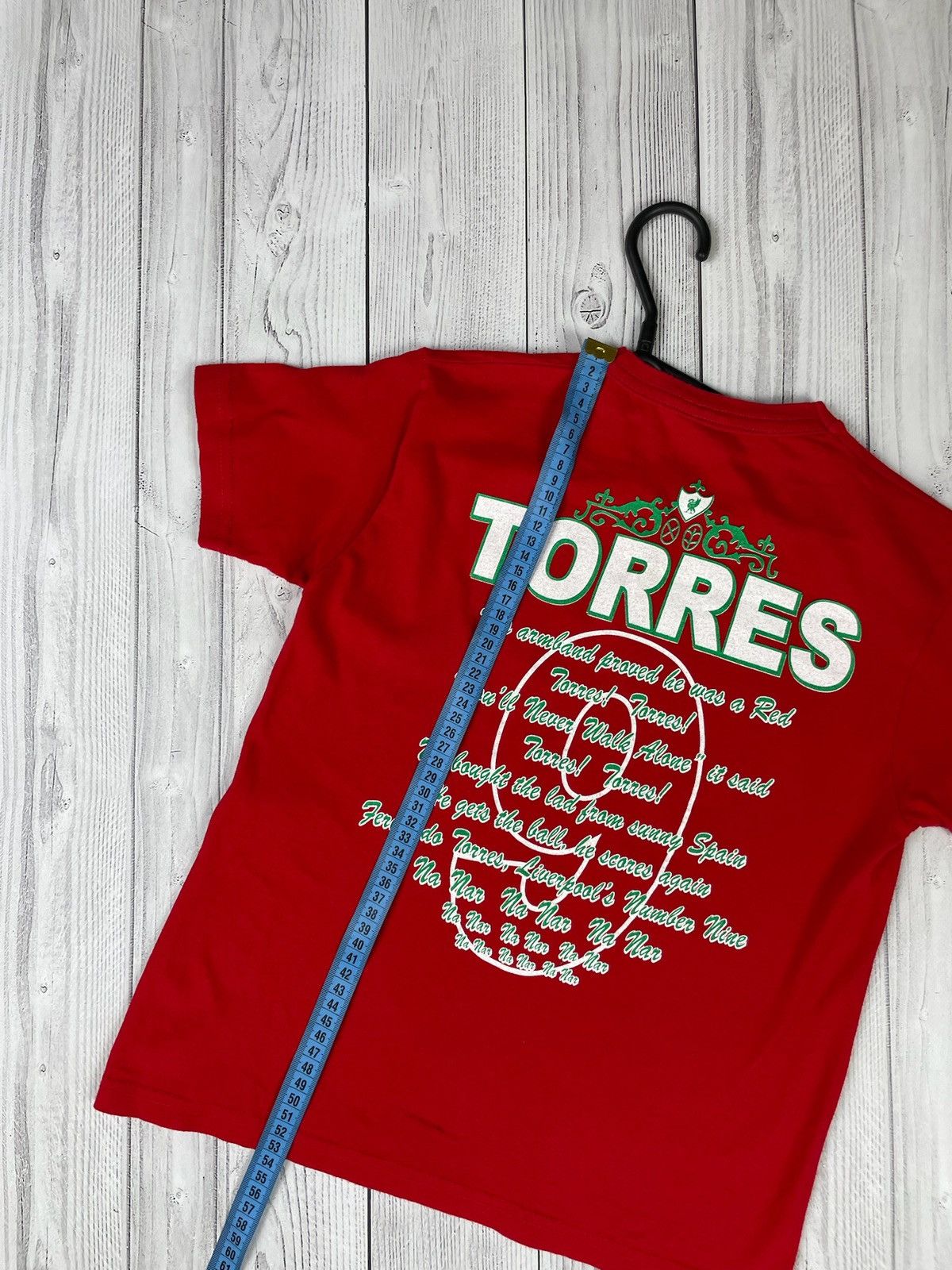 Vintage Vintage Torres 9 soccer tee very Rare size Kids Size US XXS / EU 40 - 7 Thumbnail