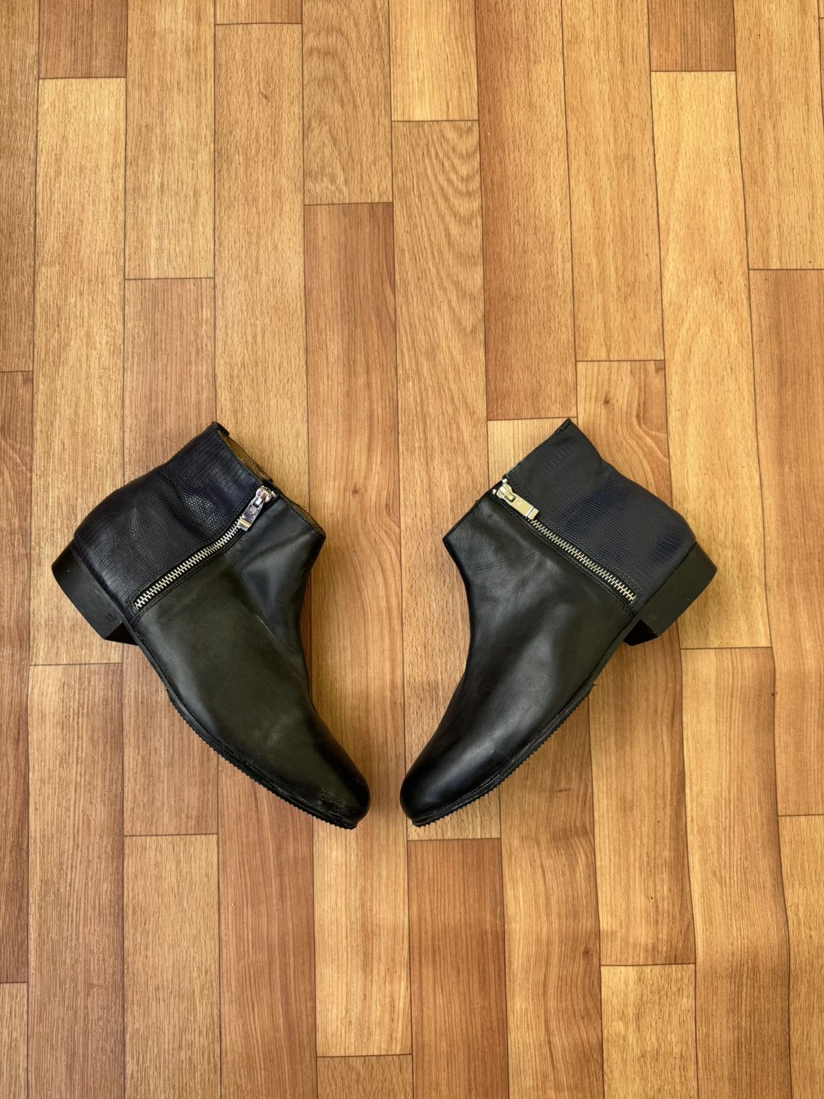 Balenciaga Balenciaga side zip python boots Size US 8 / EU 41 - 3 Thumbnail
