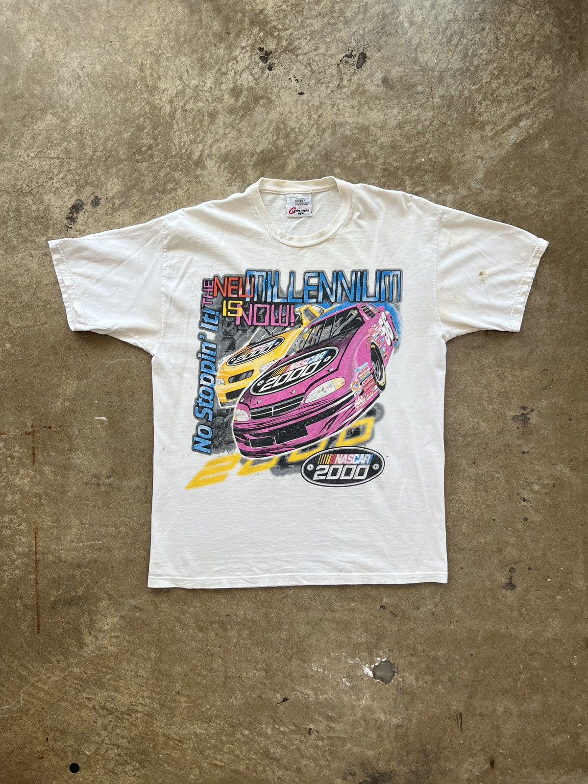 NASCAR Vintage NASCAR 2000 New Millennium Tee Large Size US L / EU 52-54 / 3 - 2 Thumbnail