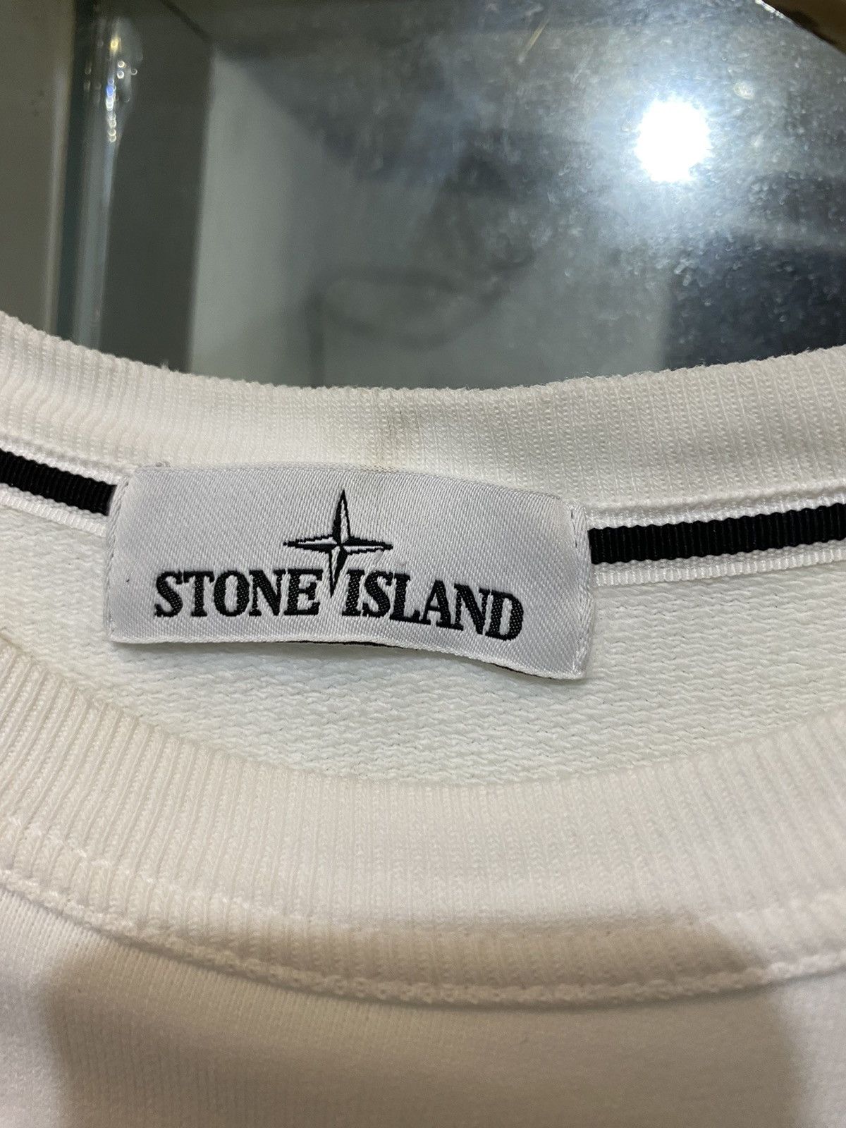 Stone Island Sweatershirt stone island white hoodie Size US M / EU 48-50 / 2 - 4 Thumbnail