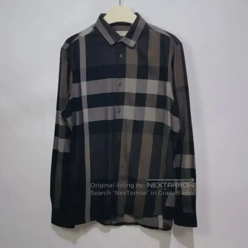 Burberry Burberry Women's M Gray Cotton Shirt. Size M / US 6-8 / IT 42-44 - 1 Thumbnail