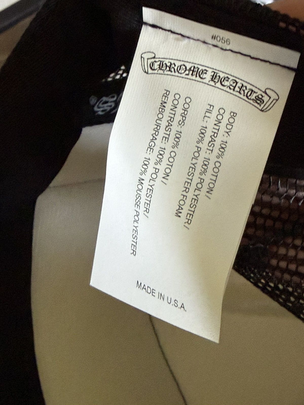 Chrome Hearts Chrome Hearts CH Hollywood Trucker Hat Size ONE SIZE - 4 Thumbnail