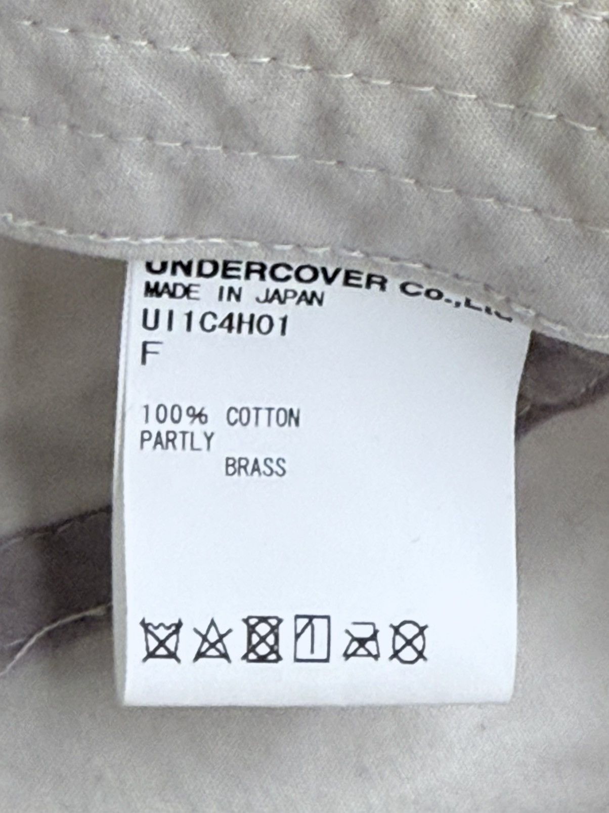 Undercover Undercoverism 5-panel Cotton Cap Size ONE SIZE - 6 Thumbnail