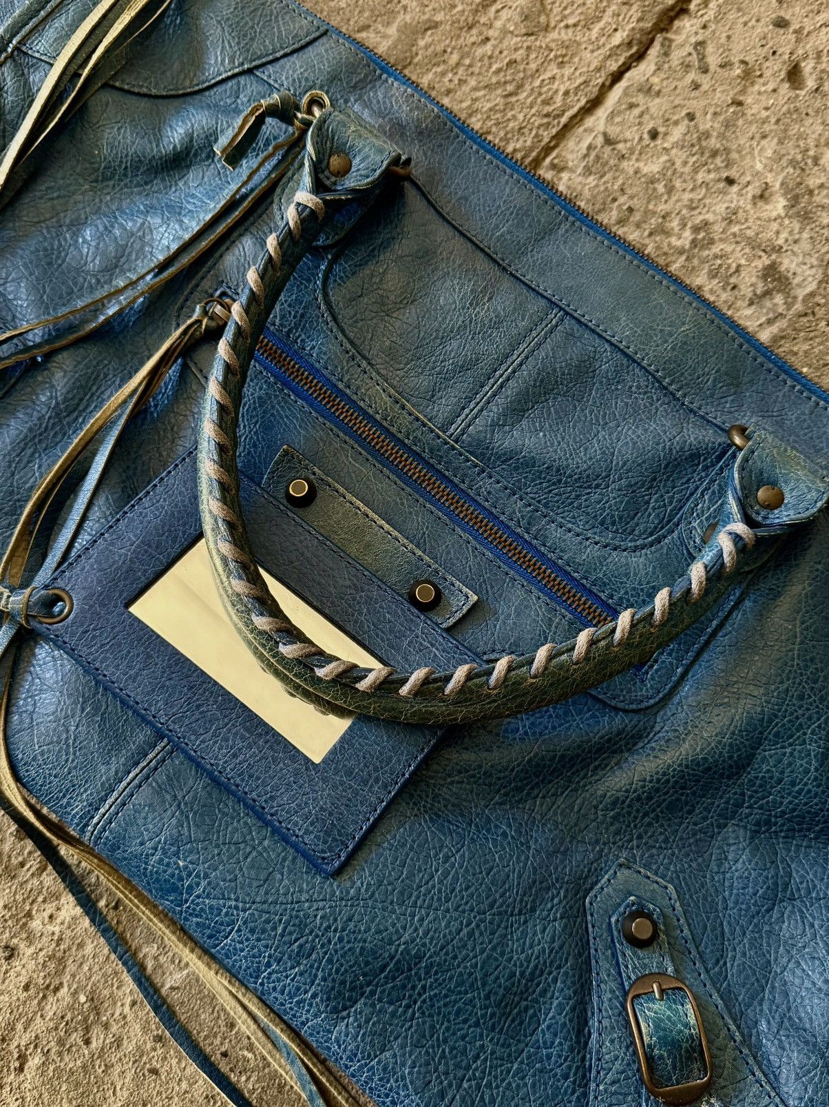 Balenciaga Balenciaga - 2000’s - Classic Le City - Lambskin Work Bag Size ONE SIZE - 21 Thumbnail