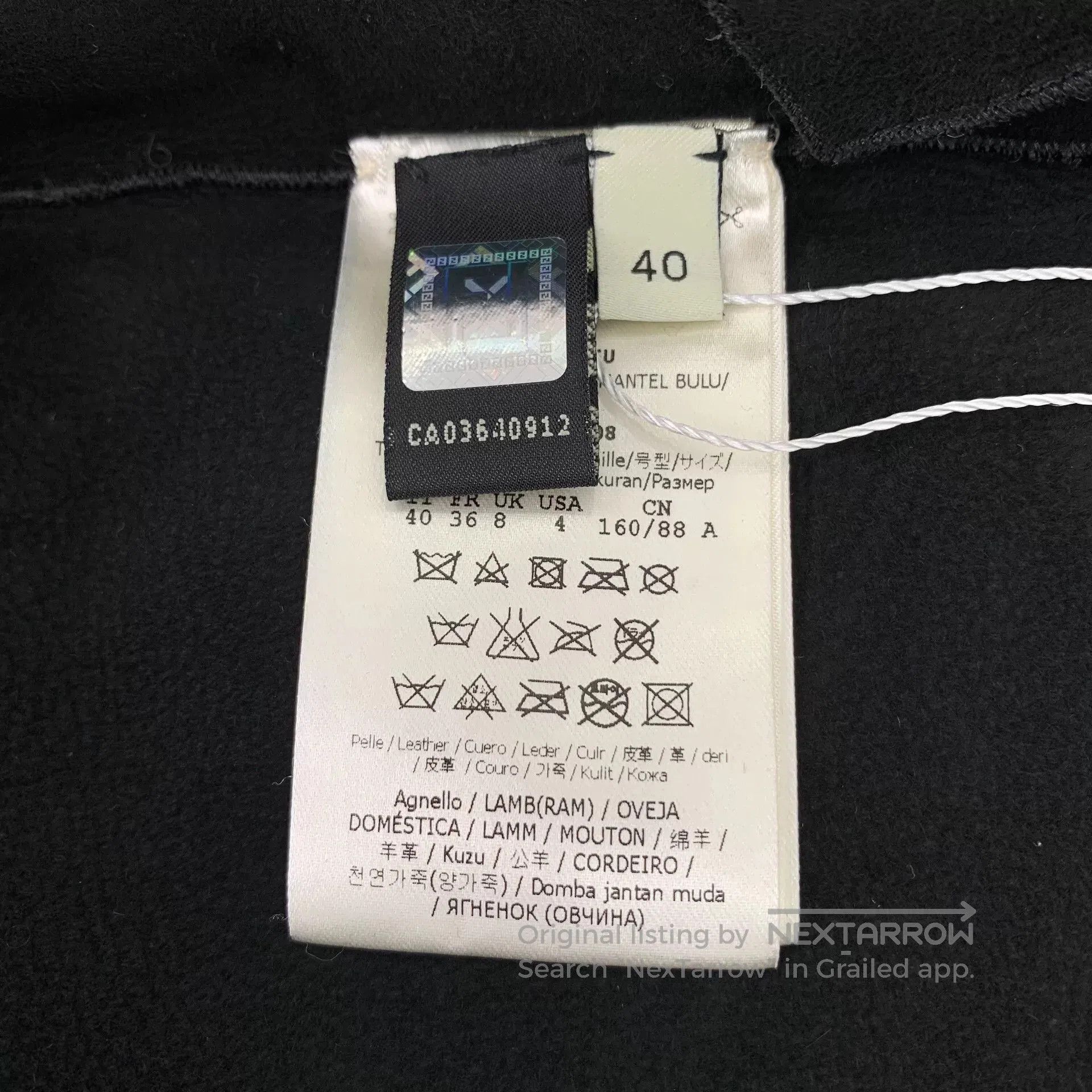 Fendi black furry monster zip jacket by fendi. Size US M / EU 48-50 / 2 - 6 Thumbnail