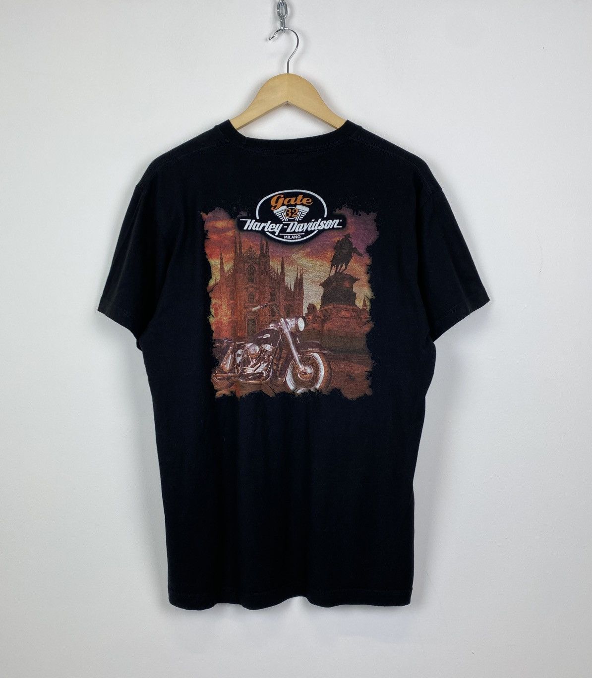 Other Harley Davidson USA Eagle Ride Free 2019 T-Shirt Black Y2K Size US L / EU 52-54 / 3 - 5 Thumbnail