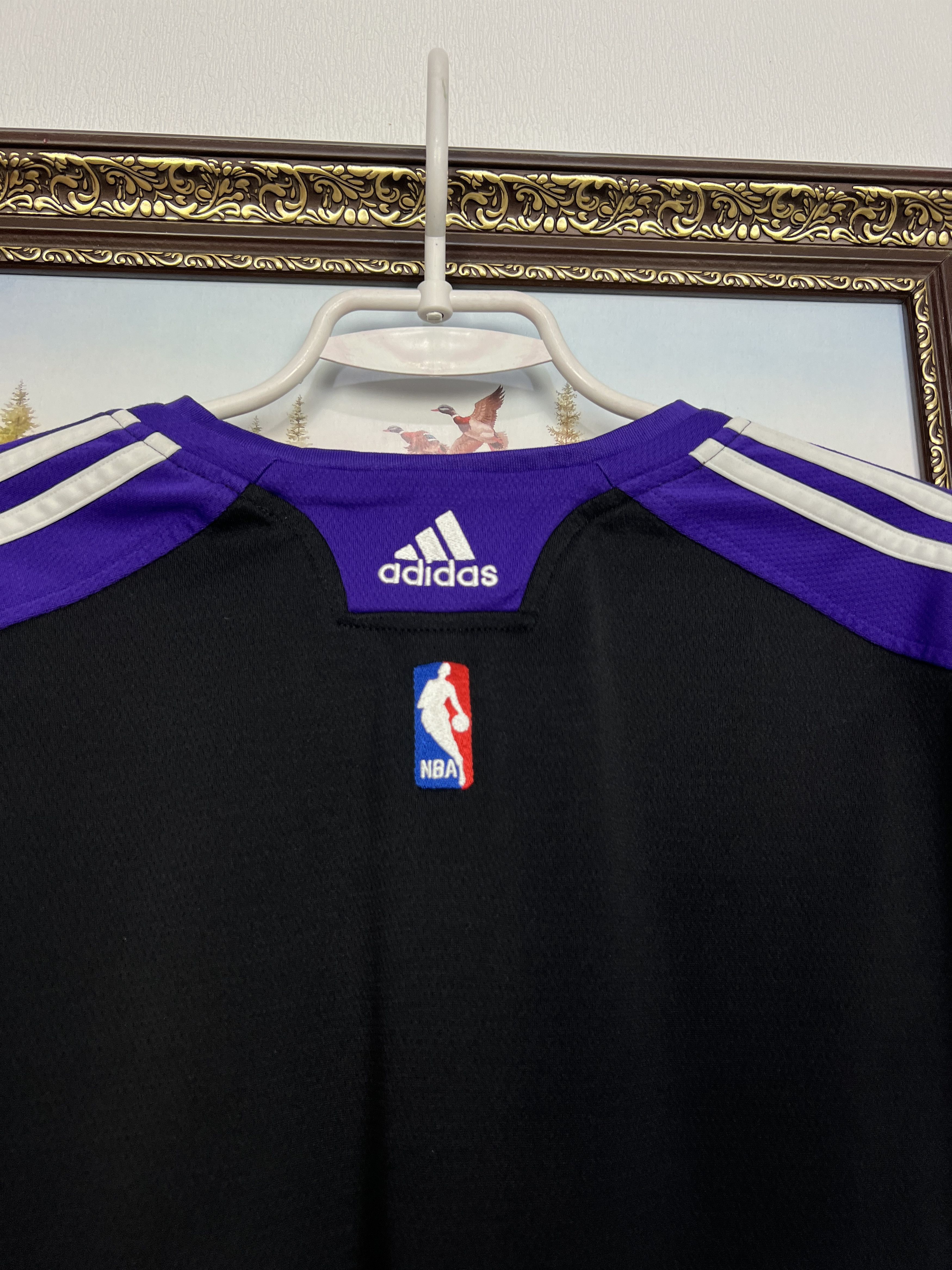 Adidas LA Lakers Warm Up Sweatshirt Bryant Player Issue Crewneck Size US XXL / EU 58 / 5 - 9 Thumbnail
