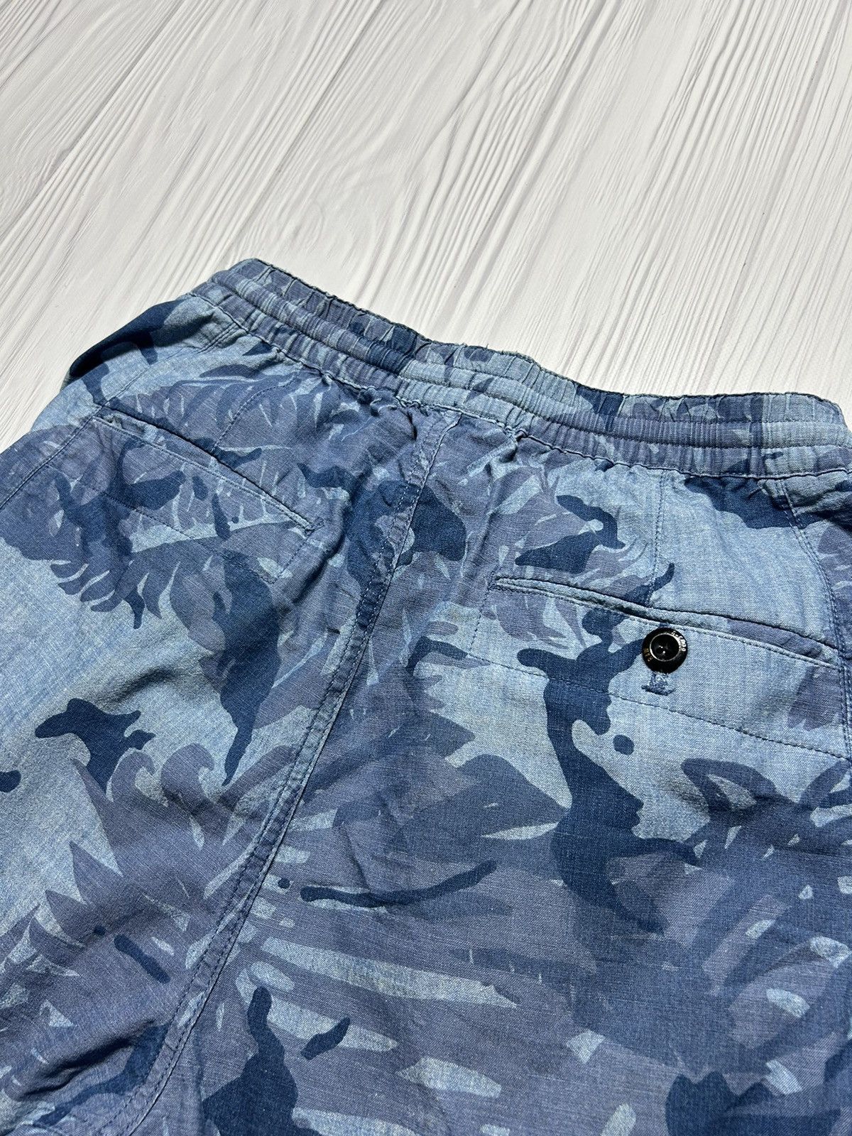 G-Star G-Star Raw Bronson Tapered Sport Cuffed Pants Blue Real Tree Size US 31 - 12 Thumbnail