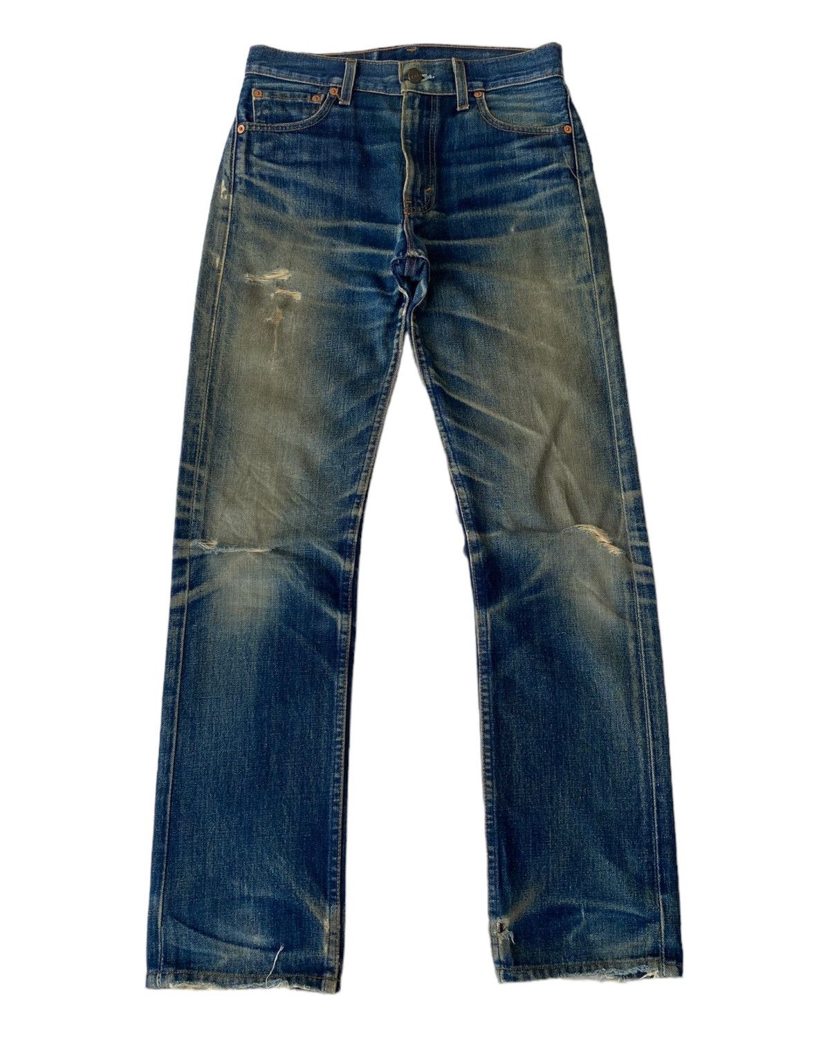 Beauty Beast × Levi's LEVIS 505 RUSTY DISTRESSED DENIM JEANS JAPAN Size US 29 - 1 Thumbnail