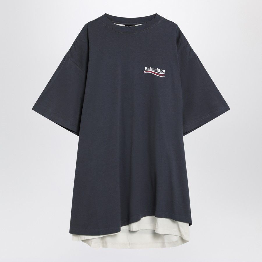 o1d2blof0226 Double T-Shirt in Navy