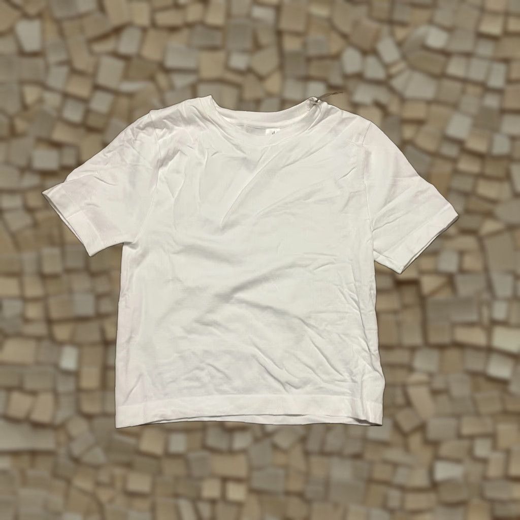 Vintage A New Day Shirt Women’s M White Short Sleeve NWT Basic T-Shirt Regular Fit Casual Size M / US 6-8 / IT 42-44 - 1 Thumbnail