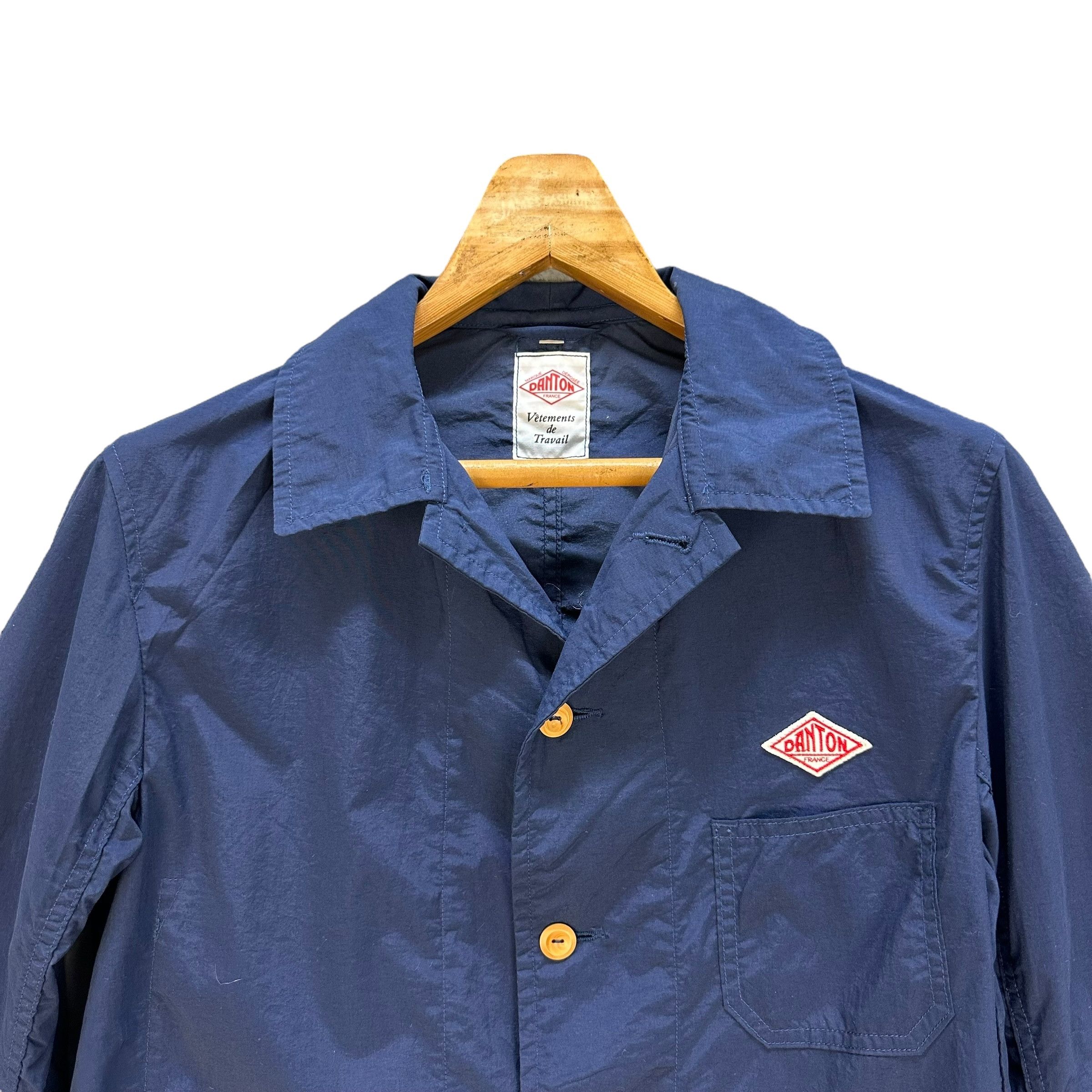 Danton DANTON France Made in Japan Light Jacket in Blue #A45-1044 Size US S / EU 44-46 / 1 - 2 Thumbnail