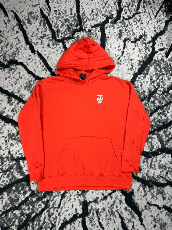 Obey Obey orange S logo skate hoodie Size US S / EU 44-46 / 1 - 1 Thumbnail