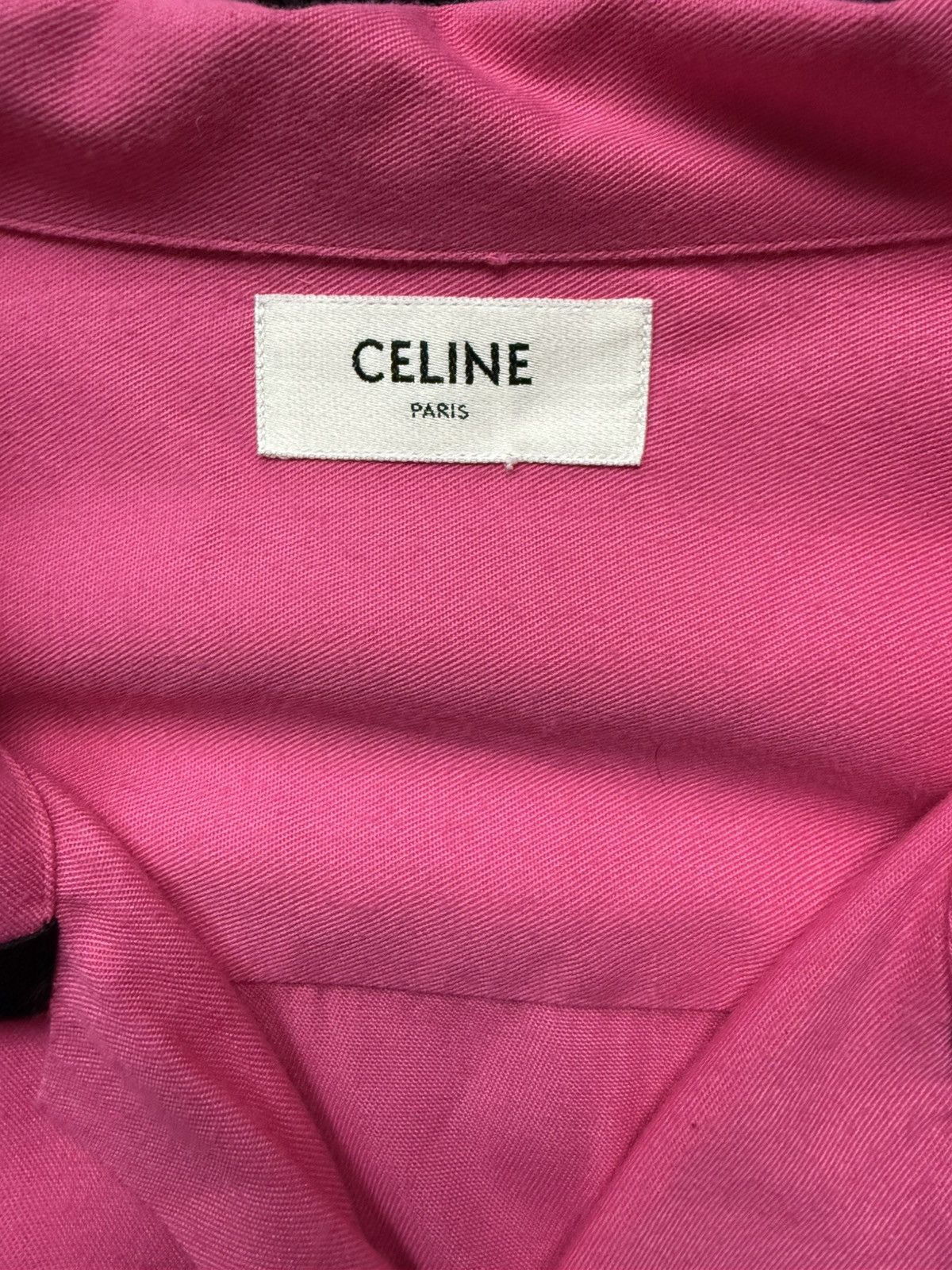 Celine Loose Bowling Shirt Spring 2022 Size US XL / EU 56 / 4 - 5 Thumbnail