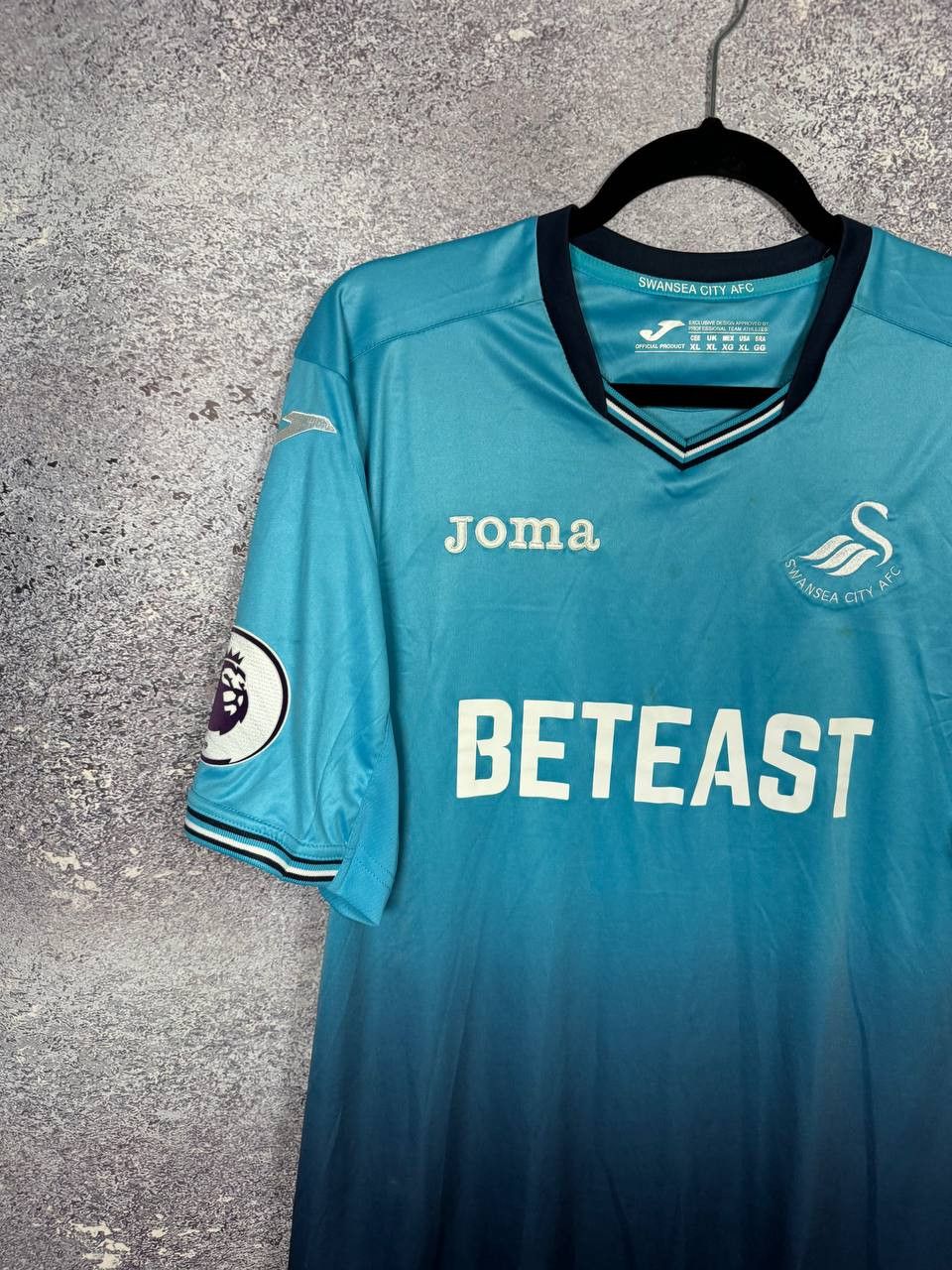 Joma × Vintage Vintage Swansea City 2016/17 Away Joma Soccer Jersey Size US XL / EU 56 / 4 - 4 Thumbnail