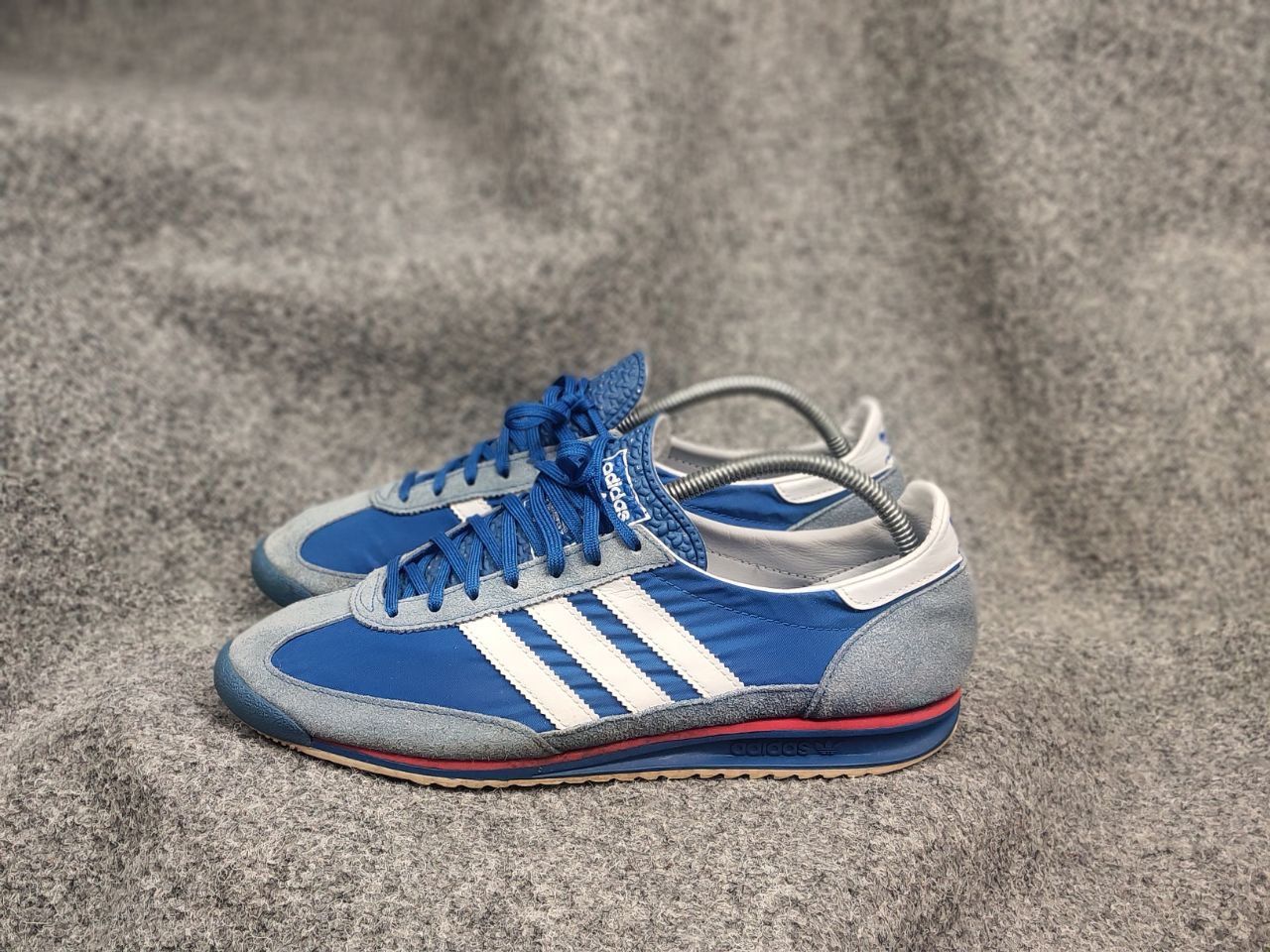 Adidas Vintage Adidas Originals SL 72 Blue Sneakers Y2K Style Shoes Size US 9.5 / EU 42-43 - 12 Thumbnail