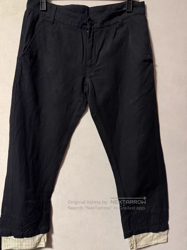 Ann Demeulemeester Ann Demeulemeester size XS Dark avant-garde vintage pants Size US 27 - 1 Thumbnail
