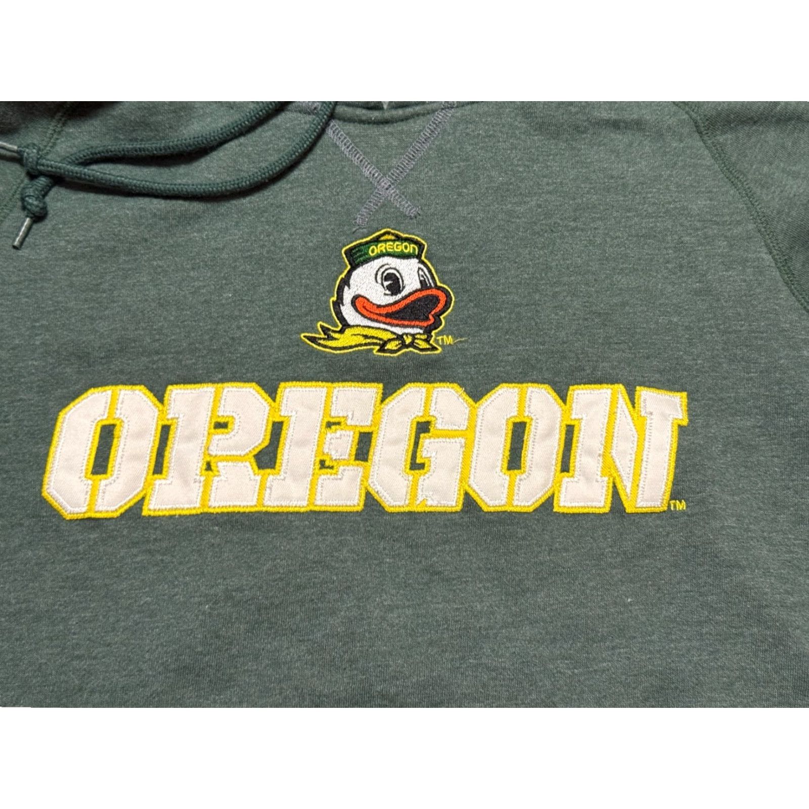 Champion VINTAGE Champion Hoodie Mens XL Green Pullover Oregon Ducks Football Size US XL / EU 56 / 4 - 5 Thumbnail