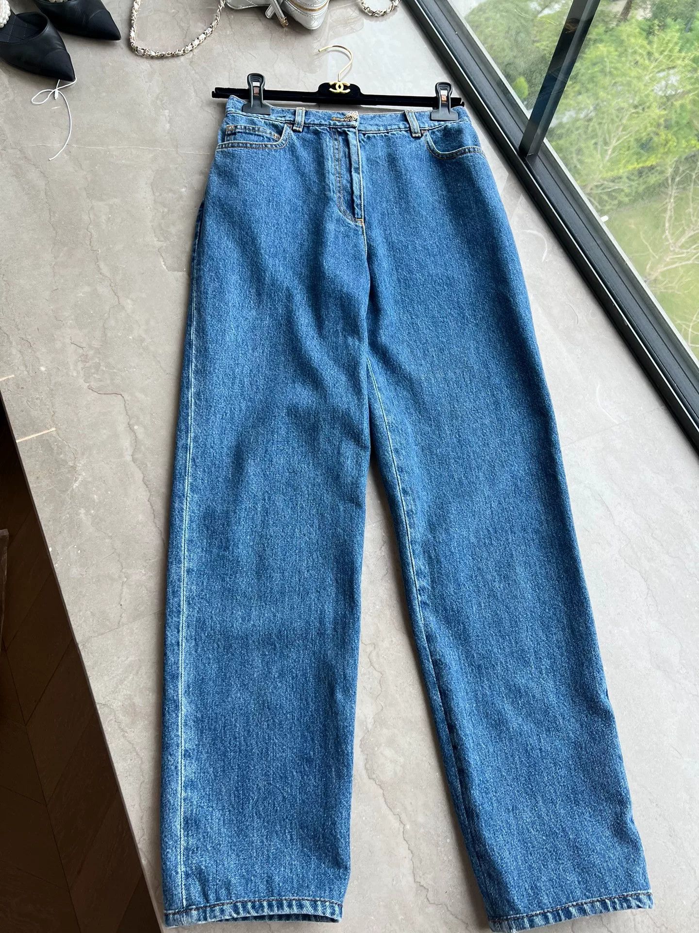 Chanel Chanel 22K Denim Jeans Size 36 Size US 36 / EU 52 - 1 Thumbnail