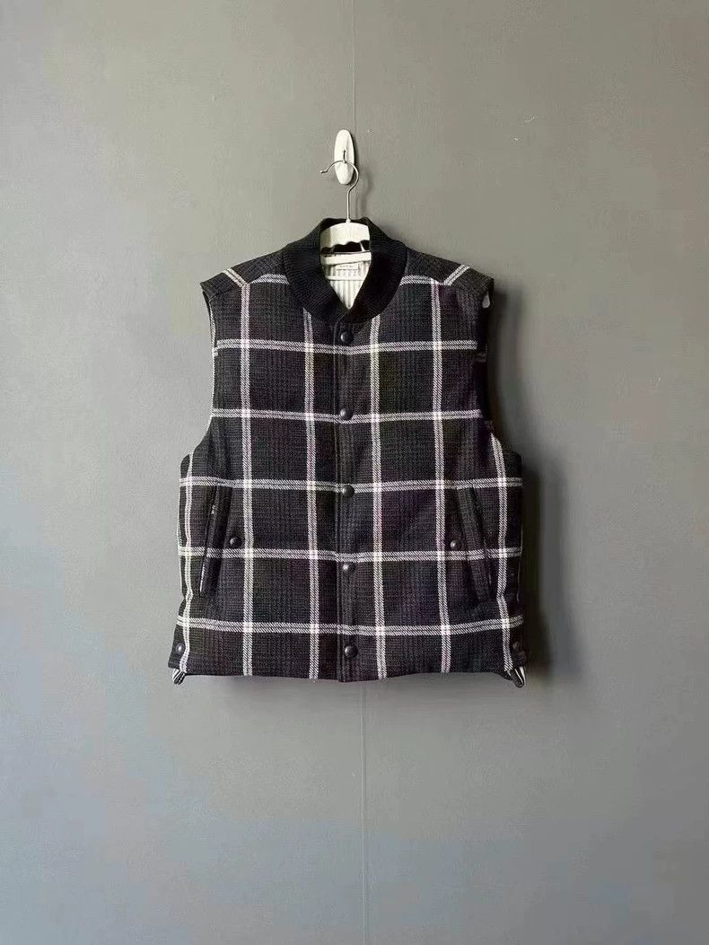 Thom Browne Thom Browne size1 Color striped plaid down jacket Size US S / EU 44-46 / 1 - 1 Thumbnail