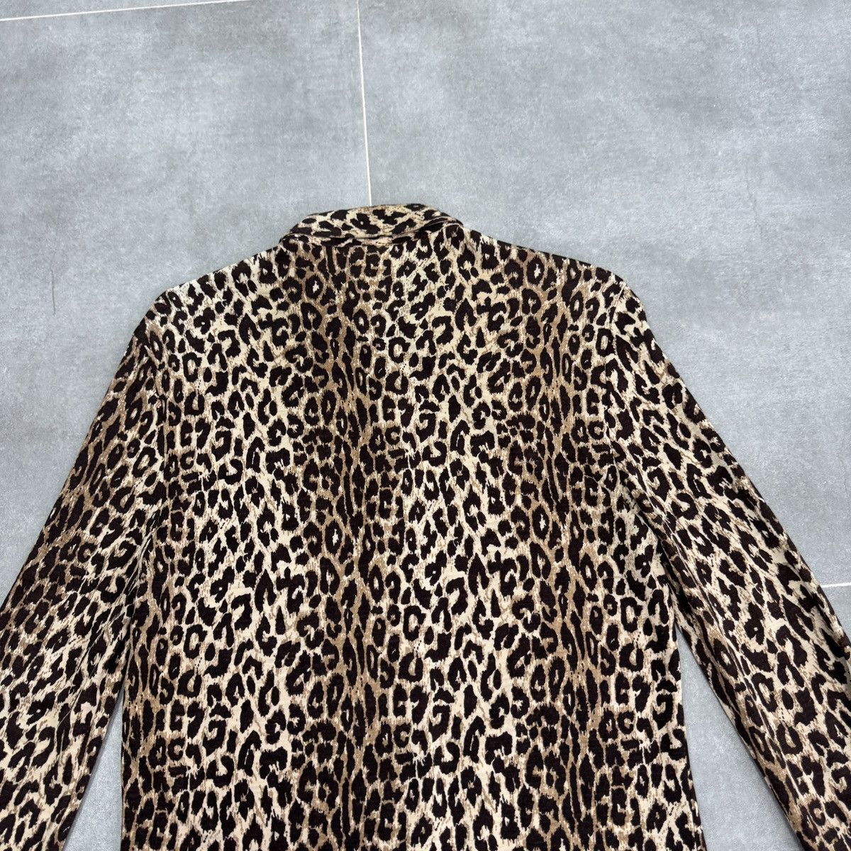 Dolce & Gabbana Vintage Dolce & Gabbana Jeans Wool Button Blouse Leopard Size M / US 6-8 / IT 42-44 - 25 Thumbnail
