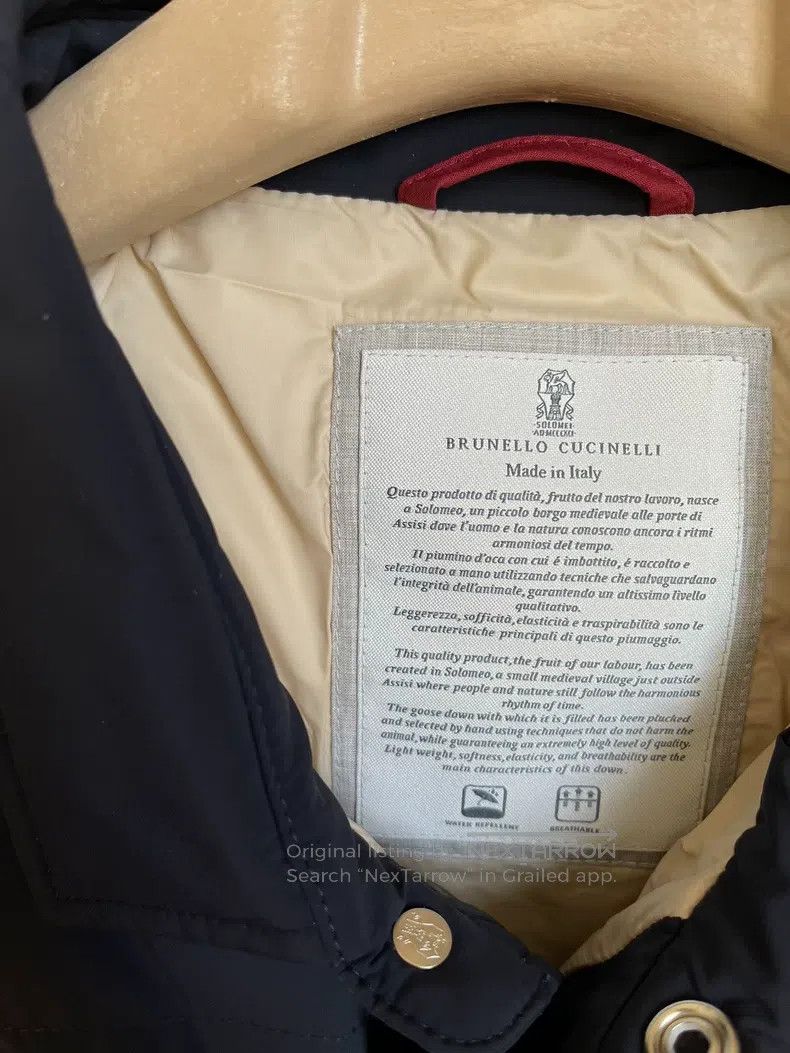 Brunello Cucinelli Brunello Cucinelli Goose Down Jacket Size US L / EU 52-54 / 3 - 2 Thumbnail