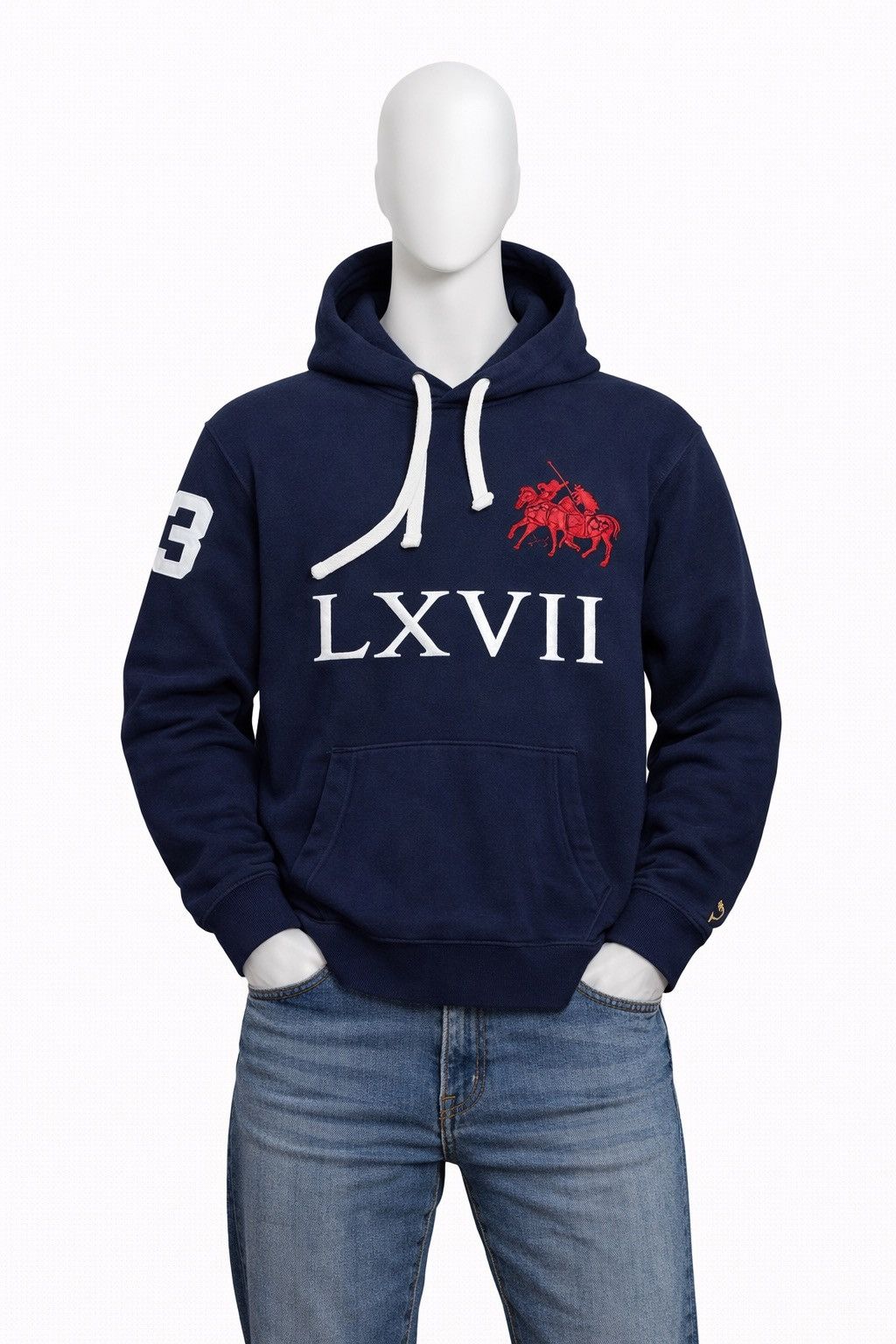 Polo Ralph Lauren Polo Ralph Lauren LXVII #3 Big Pony Vintage Hoodie Size S Size US S / EU 44-46 / 1 - 1 Thumbnail