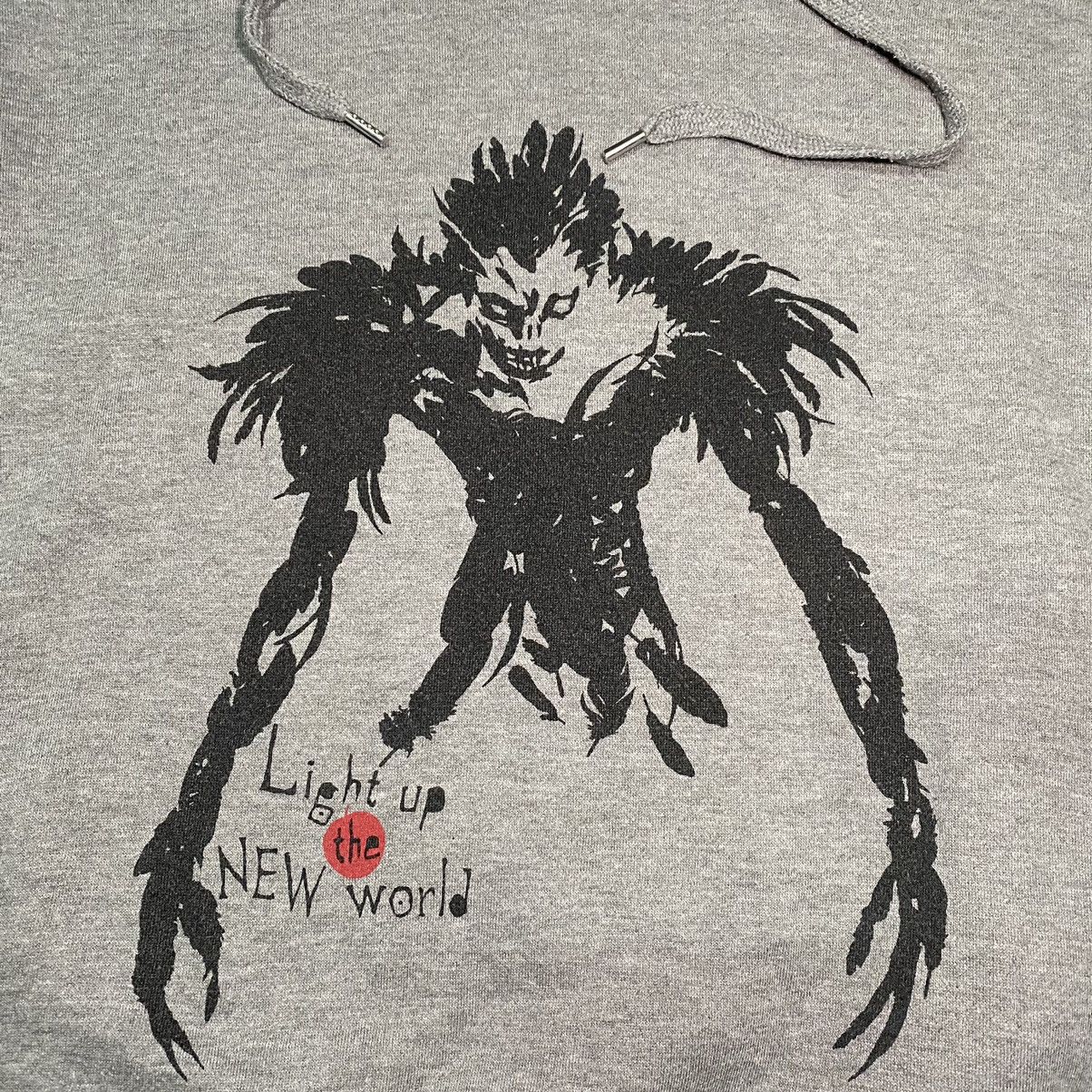Anime VINTAGE DEATH NOTE RYUK SHINIGAMI ANIME HOODIE Size US M / EU 48-50 / 2 - 5 Thumbnail