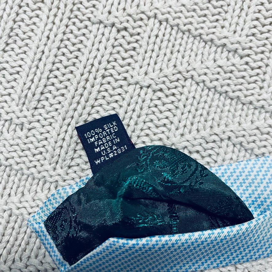 Tommy Hilfiger Tommy Hilfiger blue fish silk tie Size ONE SIZE - 4 Thumbnail