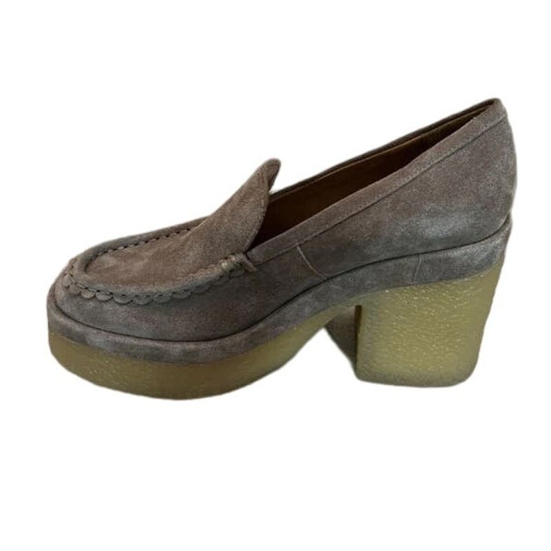 Marc Fisher MARC FISHER Lina Platform Loafer suede platform Size 10 M Size US 10 / IT 40 - 3 Thumbnail