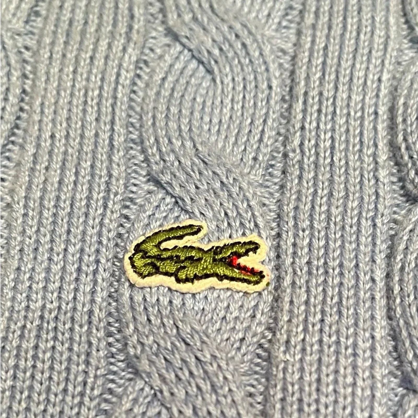 Lacoste Lacoste woman’s vintage sweater, size 42 (Large) Size L / US 10 / IT 46 - 4 Thumbnail
