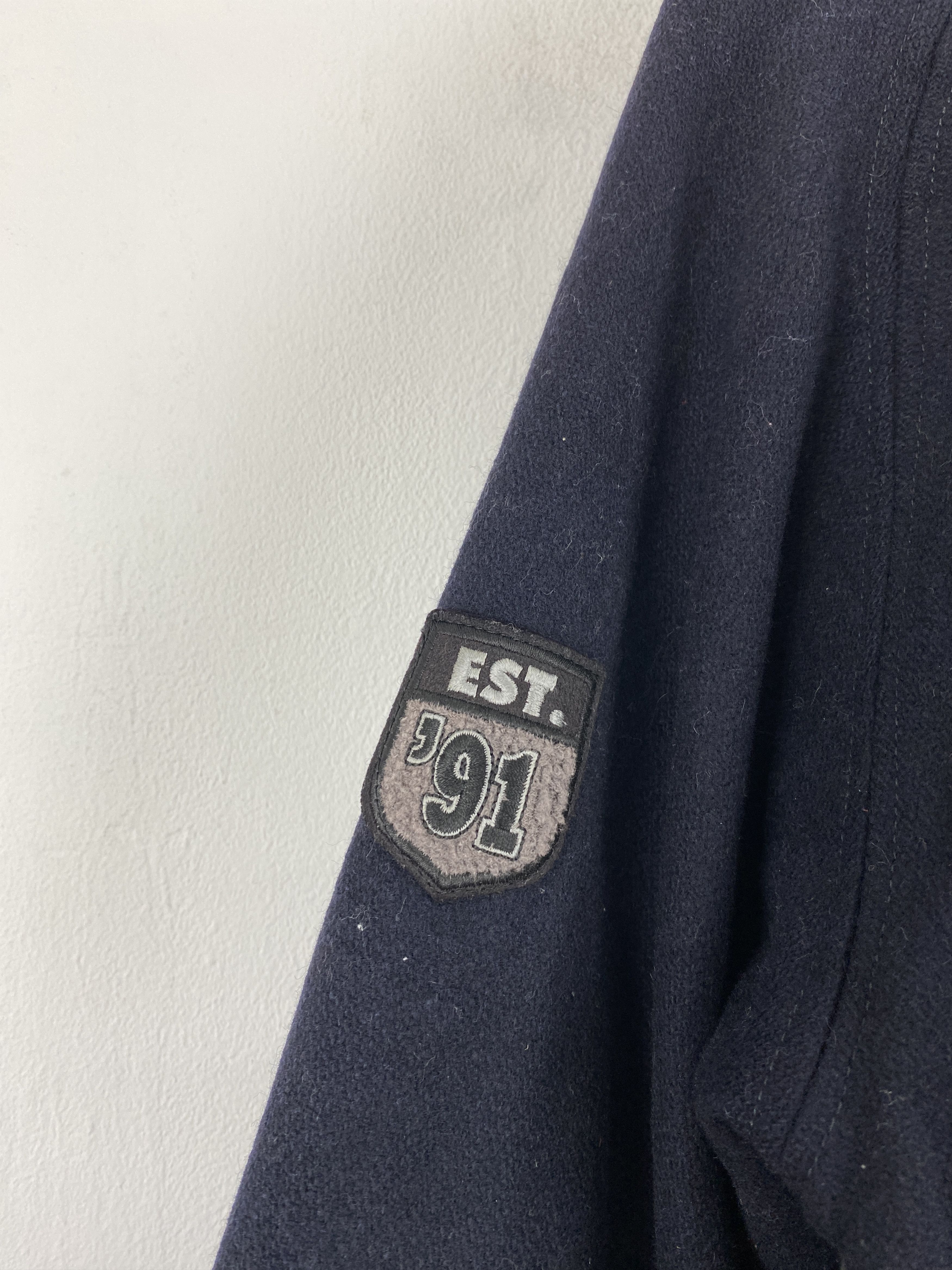 Vintage × Xlarge Vintage X-Large Wool/Quilted Button Ups Varsity Jacket Size US L / EU 52-54 / 3 - 11 Thumbnail