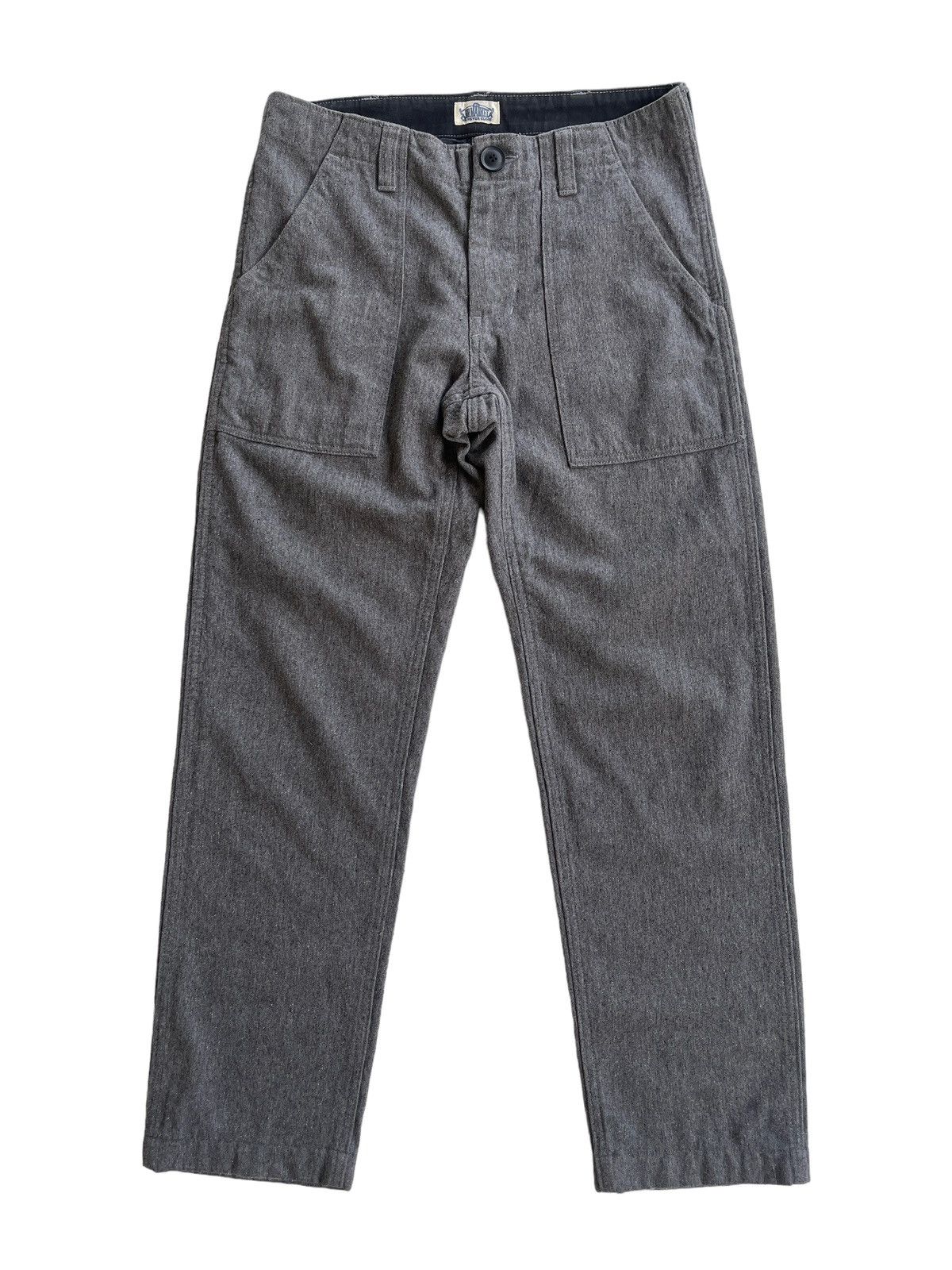 HOLLYWOOD RANCH MARKET HRM Blue Blue Japan Baker Pants Size US 29 - 1 Thumbnail
