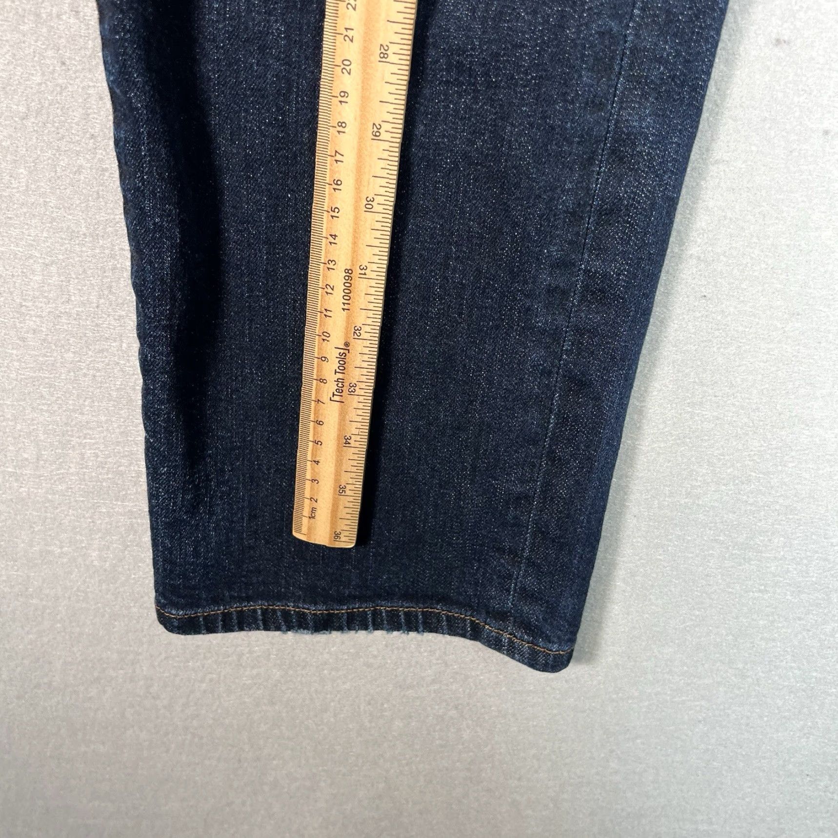 Vintage VINTAGE Pilcro and the Letterpress High rise Denim Leggings Womens 29 X 27 NWT Size 29" - 3 Thumbnail