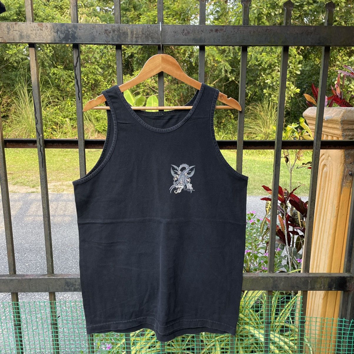 Other 🔥Vintage 90s Longboard Hawaii Legends Big Dragon Tank Top Size US L / EU 52-54 / 3 - 4 Thumbnail