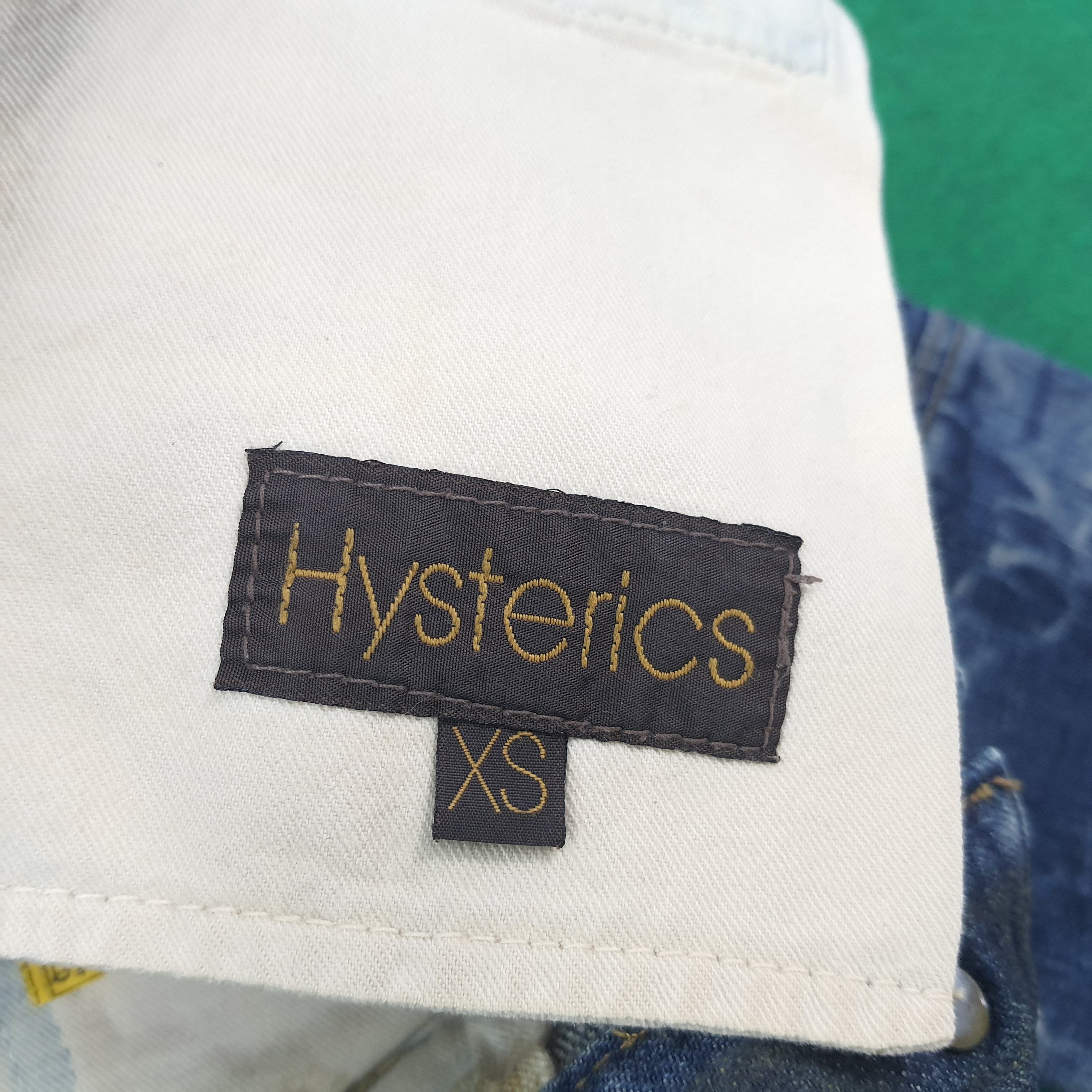 Hysteric Glamour Vintage Hysteric Glamour Japan 3Q Custom Logo Jeans C258N28 Size 27" / US 4 / IT 40 - 10 Thumbnail