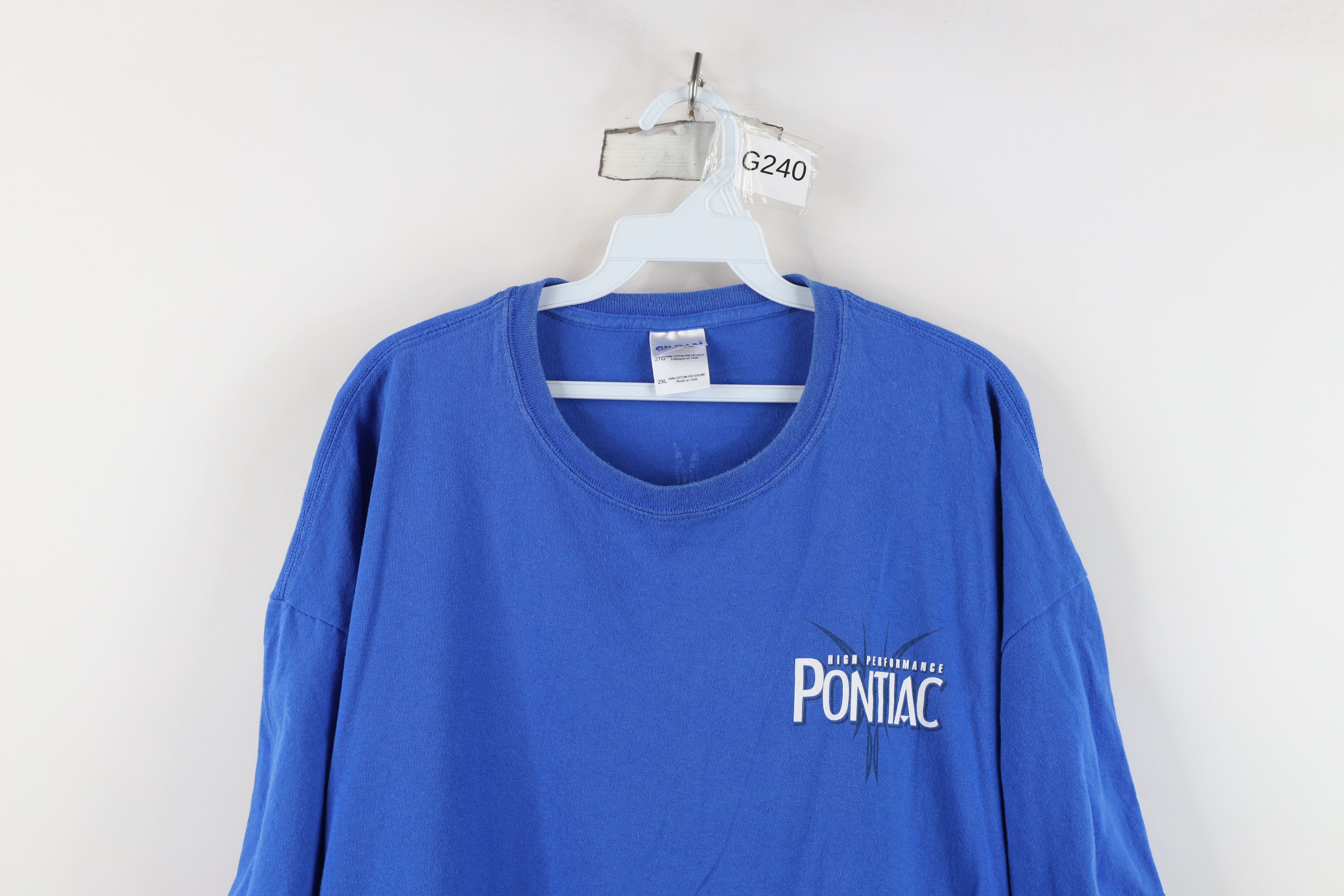 Vintage Vintage 90s Y2K Streetwear Performance Pontiac Car T-Shirt Size US XXL / EU 58 / 5 - 2 Thumbnail