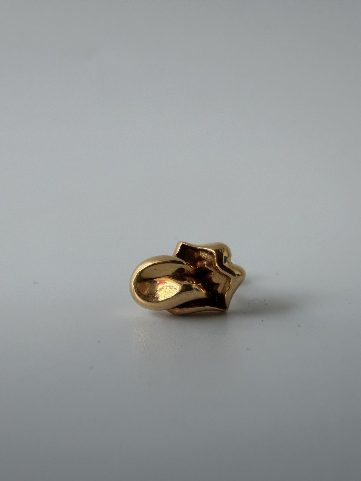 Chrome Hearts × The Rolling Stones Rare Chrome hearts Rolling stones 22k Earrings Size ONE SIZE - 2 Thumbnail