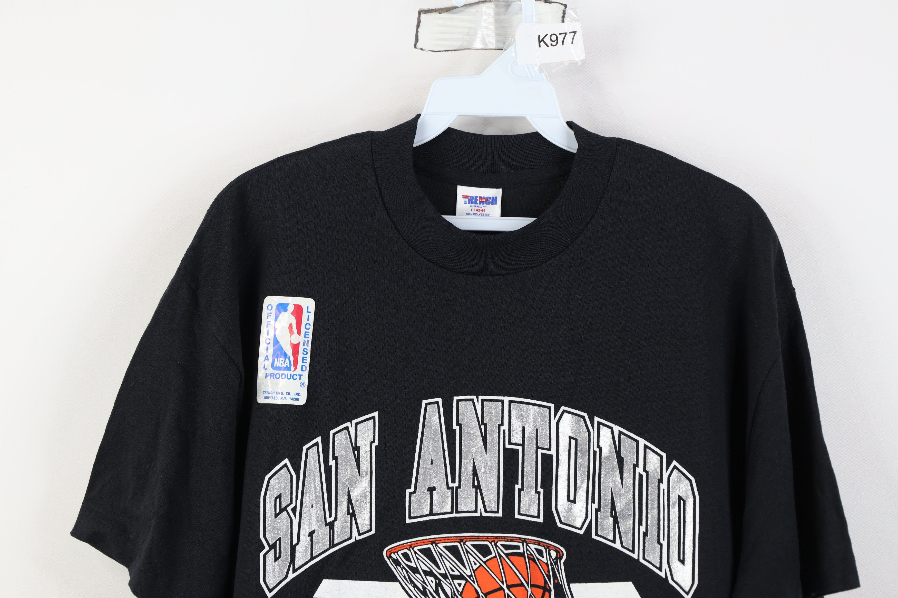 Deadstock Vintage 90s San Antonio Spurs Basketball T-Shirt