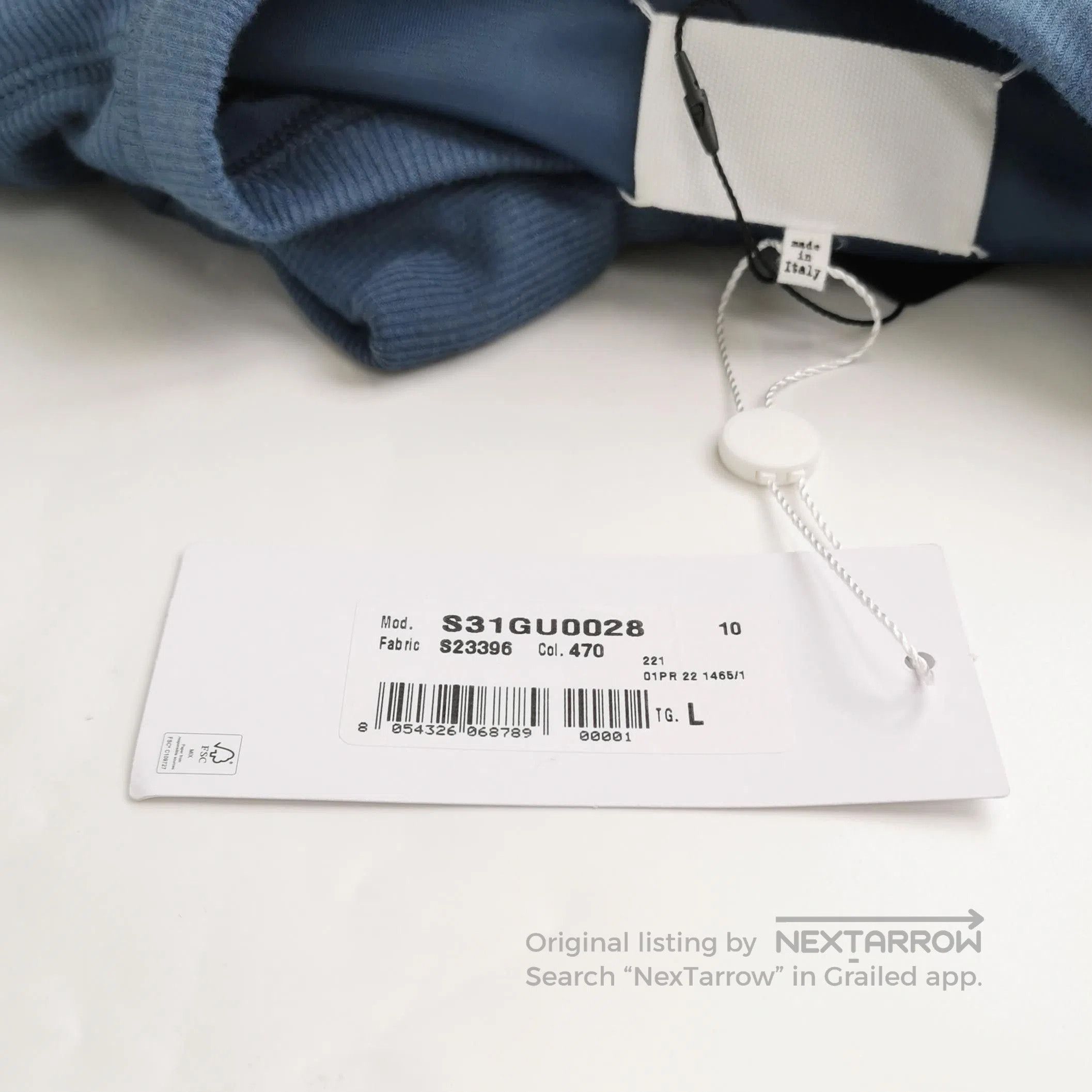 Maison Margiela Maison Margiela Silk-Cotton Owl Print Sweatshirt L. Size US L / EU 52-54 / 3 - 4 Thumbnail